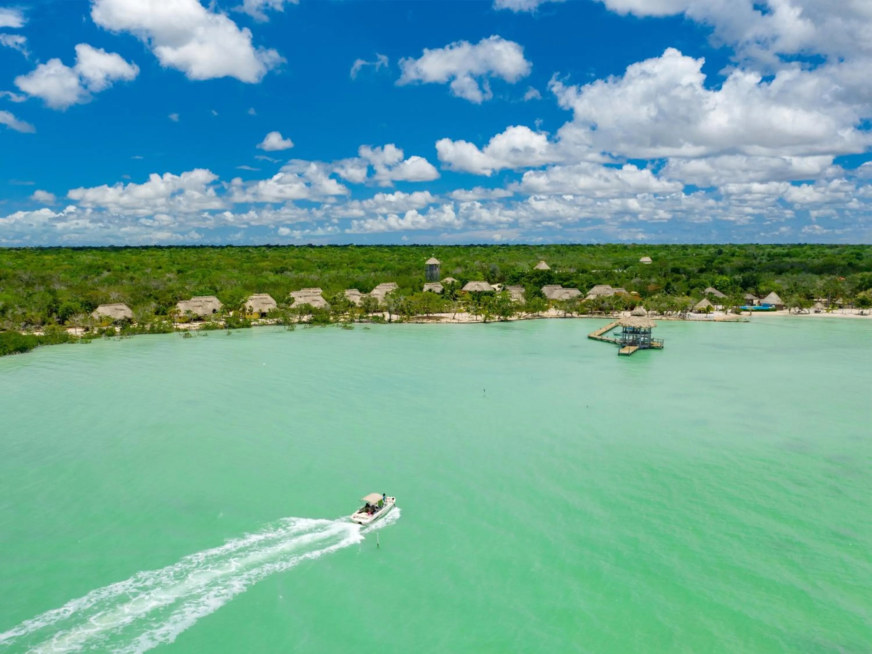 Property building in Orchid Bay Resort