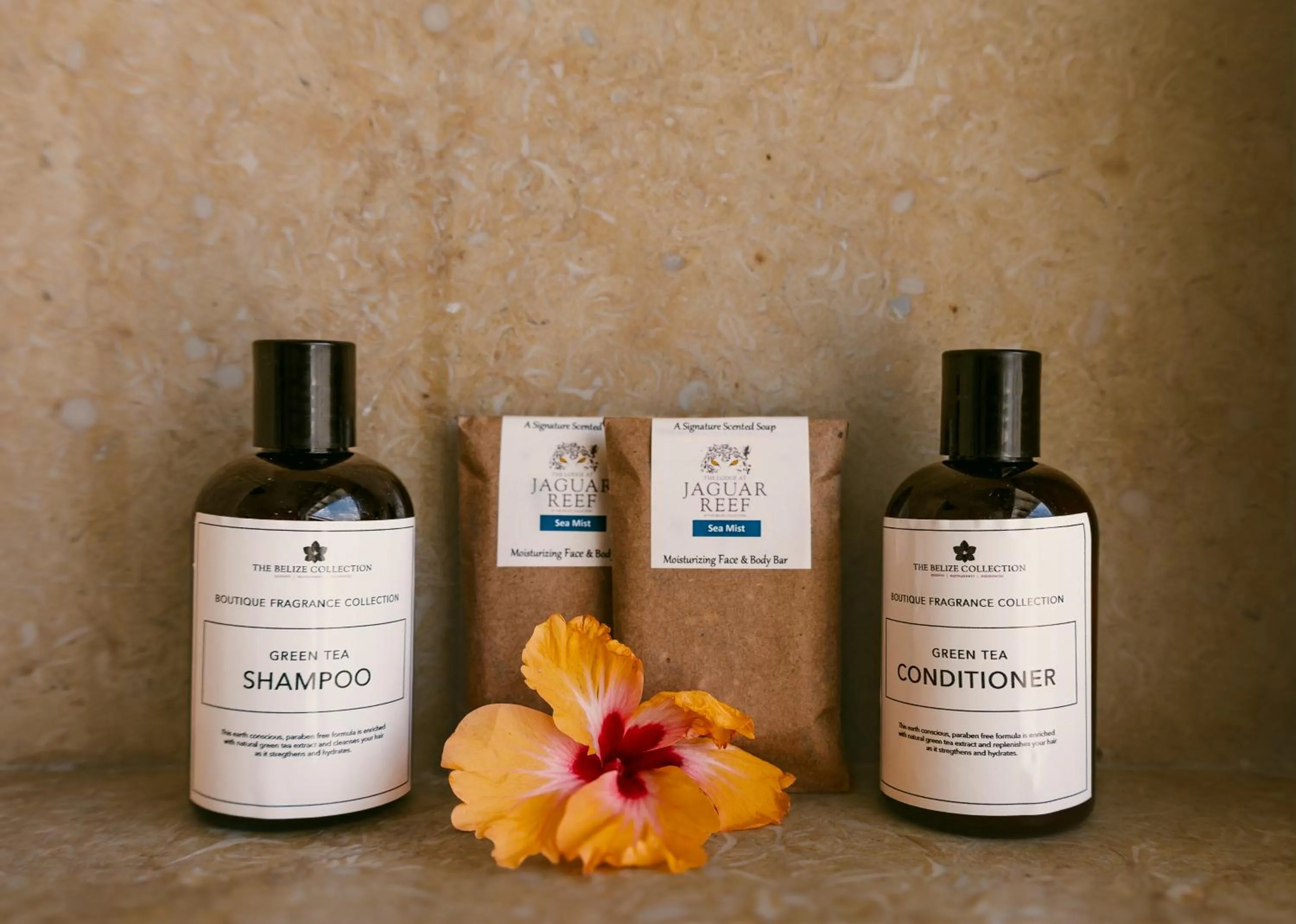 Shower in The Lodge at Jaguar Reef