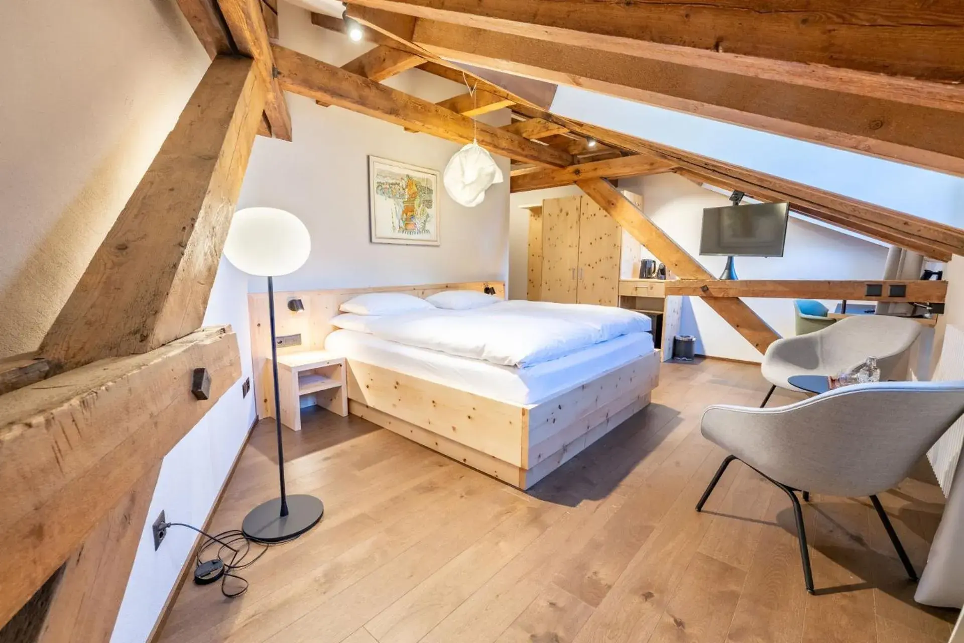 Bed in Hotel Stern Chur Bed in Hotel Stern Chur