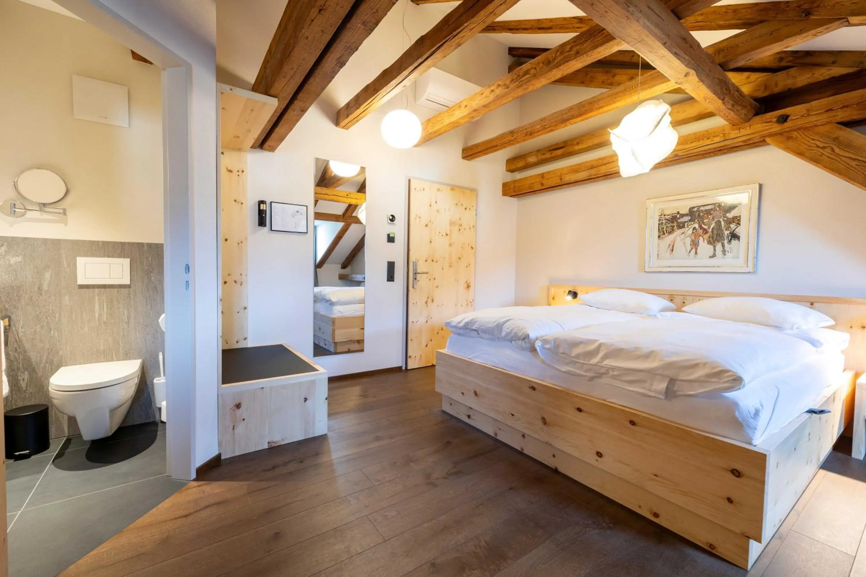 Bed in Hotel Stern Chur