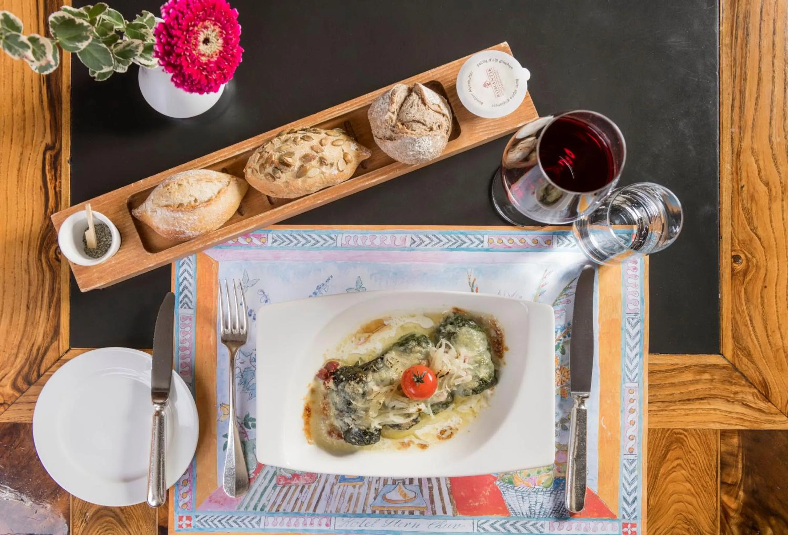Food close-up in Hotel Stern Chur