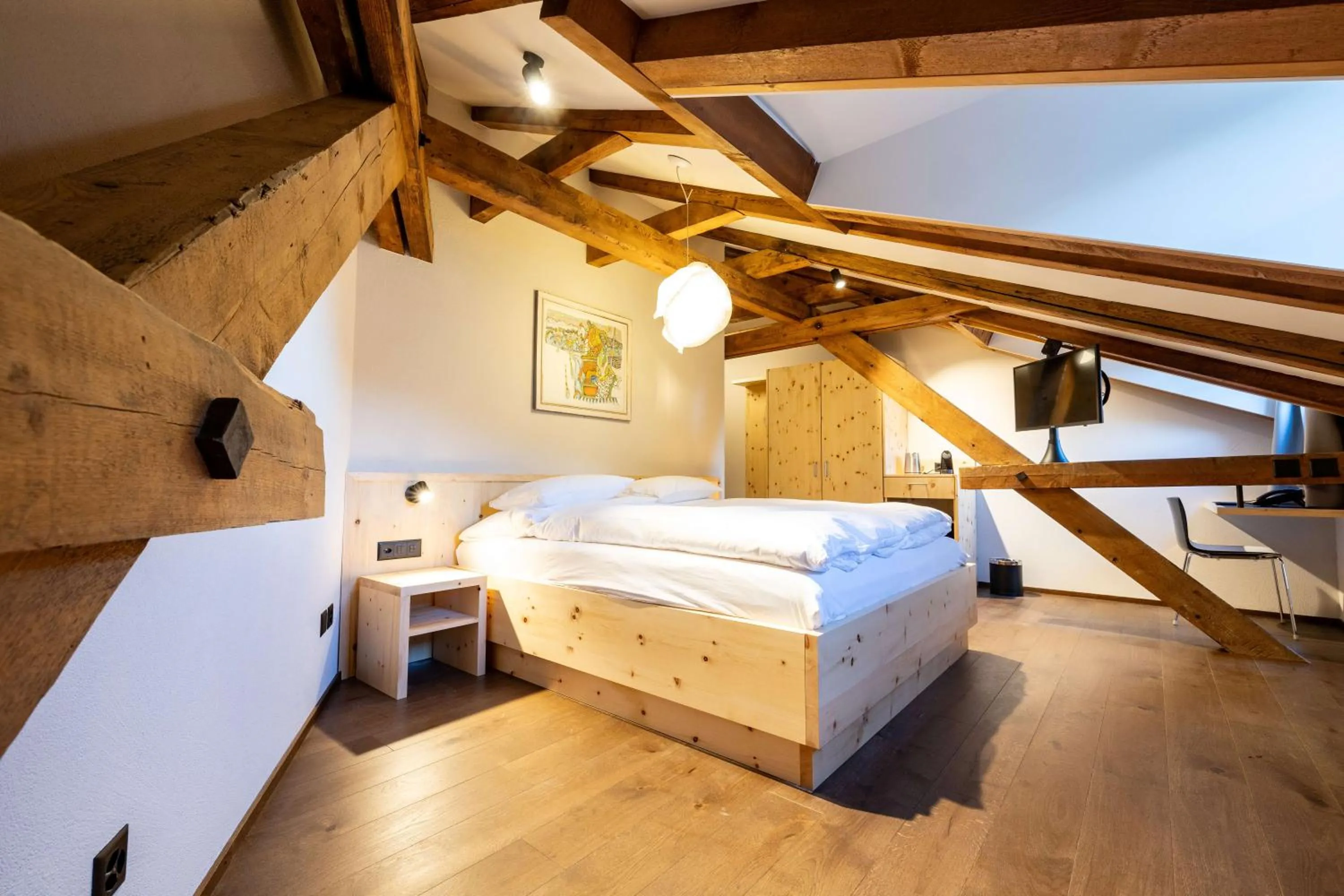 Photo of the whole room, Bed in Hotel Stern Chur