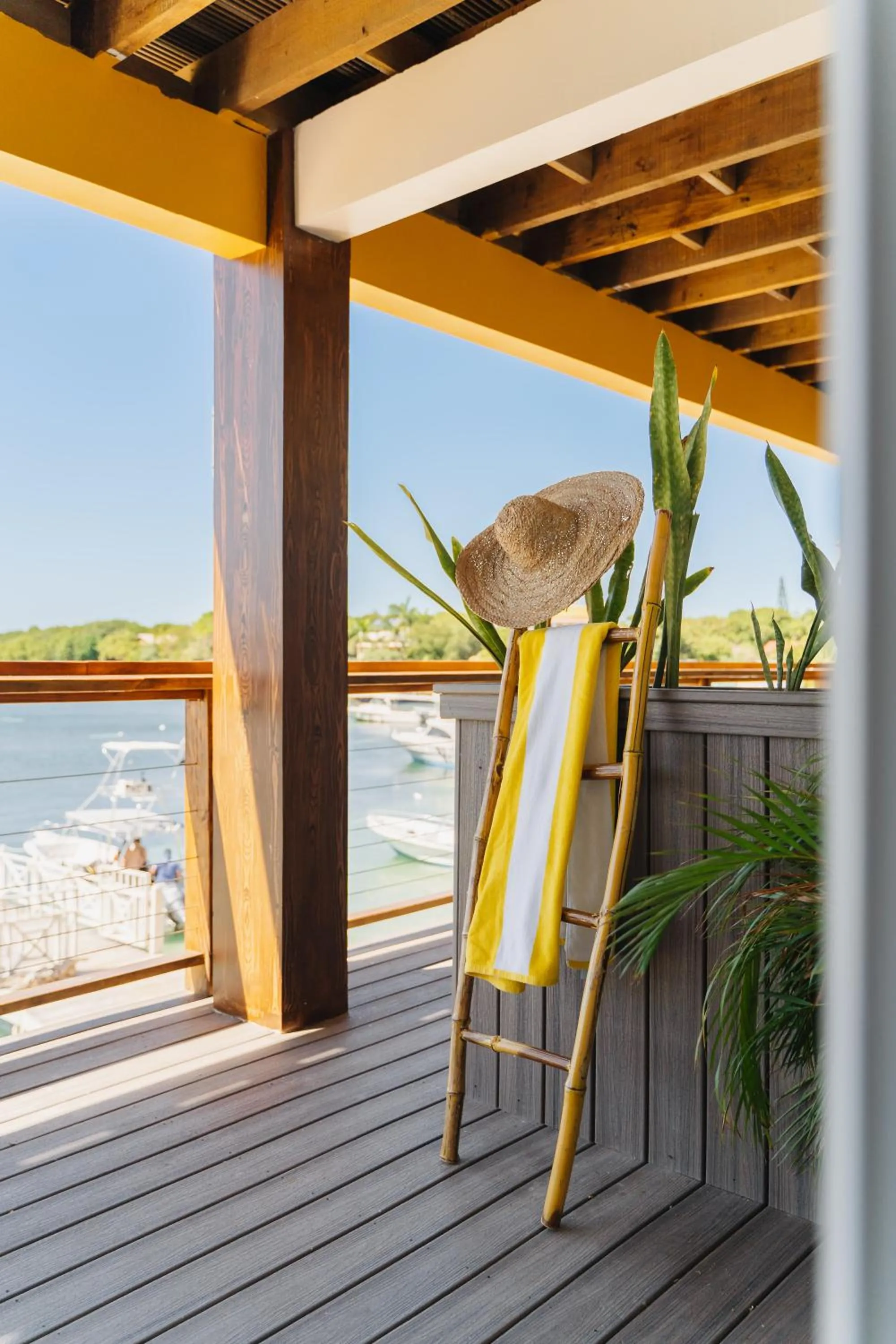 Patio in The Beach House Boutique Hotel