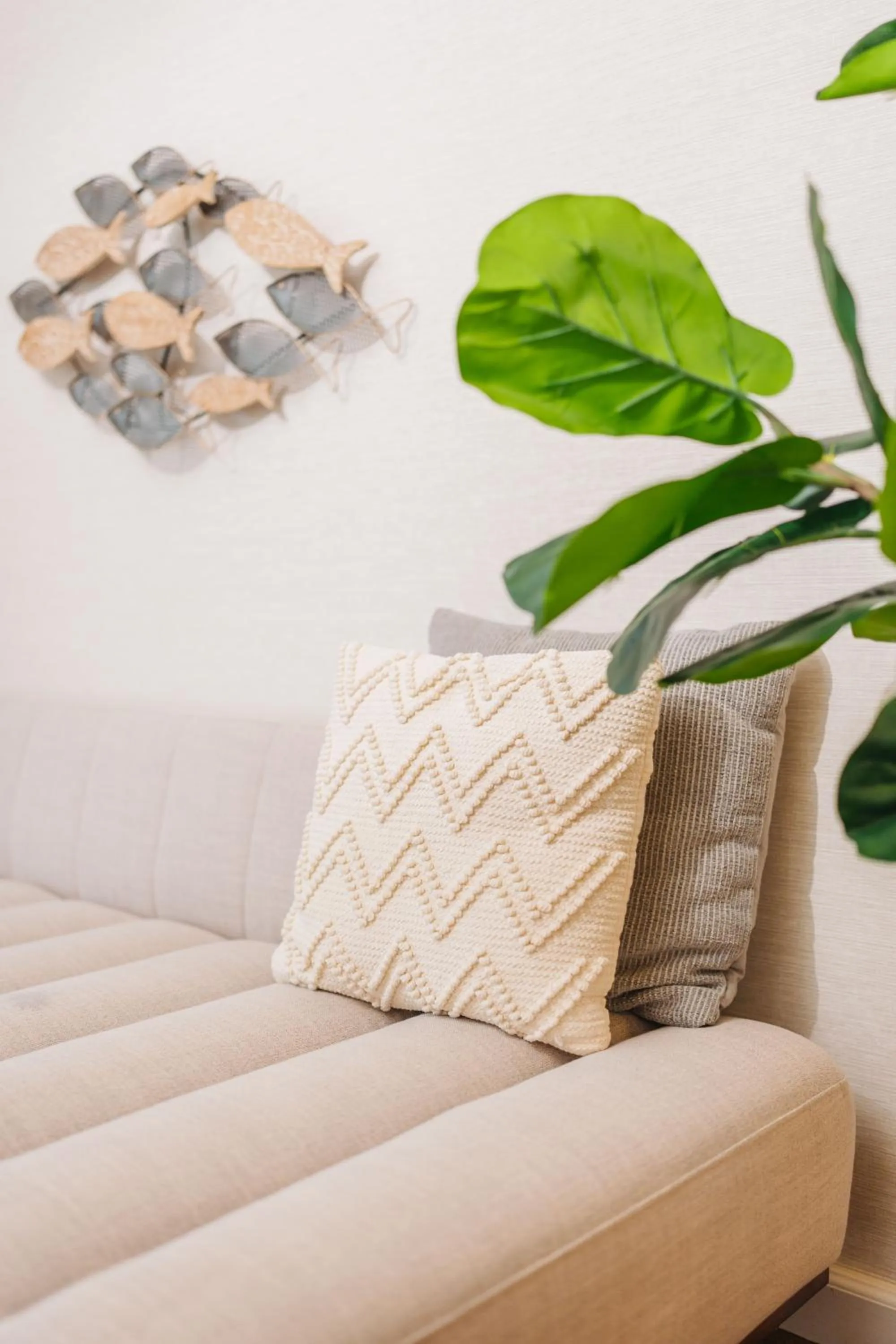 Living room in The Beach House Boutique Hotel