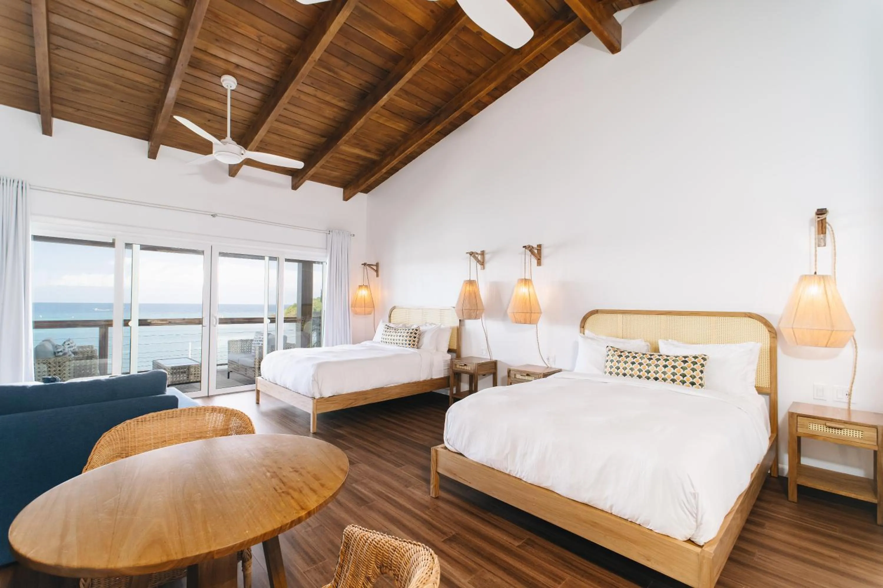 Photo of the whole room, Bed in The Beach House Boutique Hotel