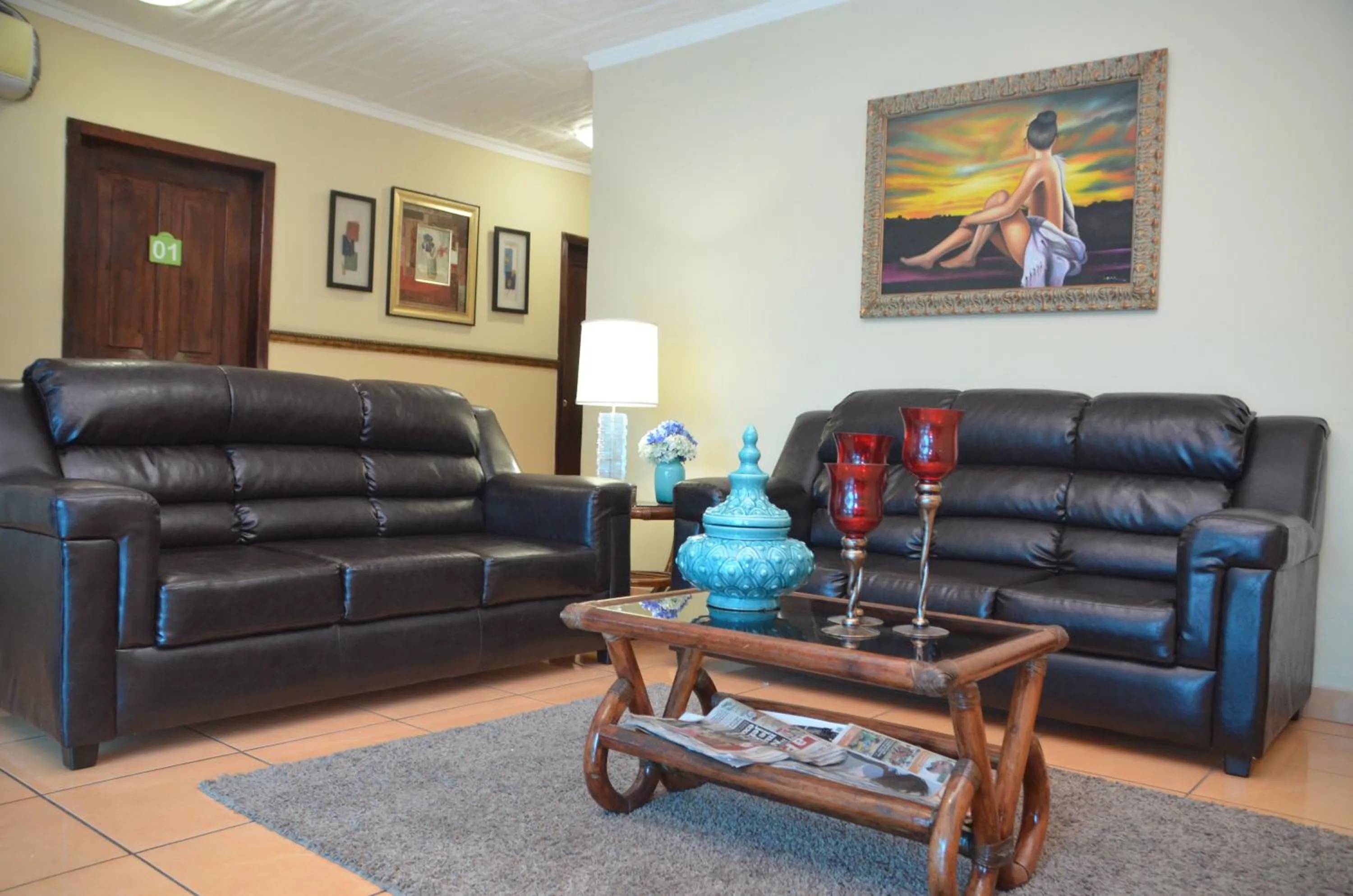 Lobby or reception in Hotel Verona