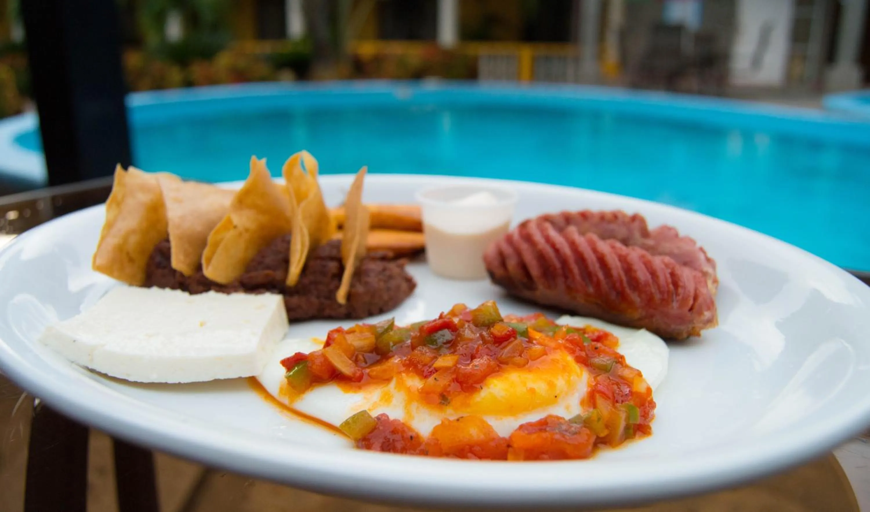 Breakfast in Hotel Antigua Comayagua