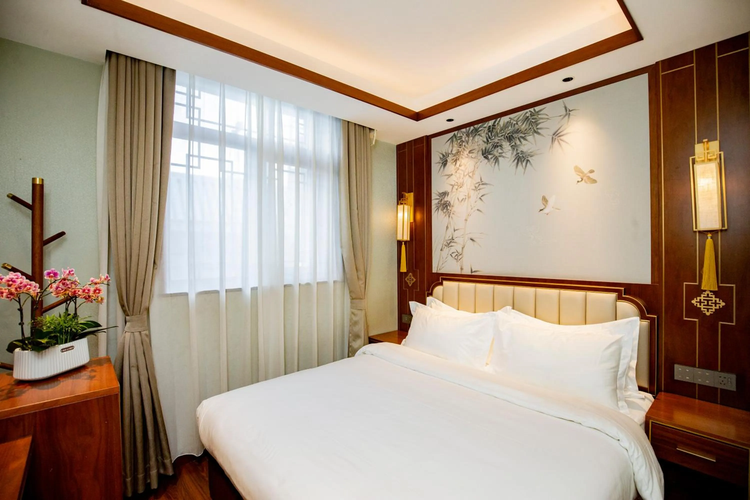 Photo of the whole room, Bed in Pierr Palace Hotel (Beijing Nanluo Guxiang)