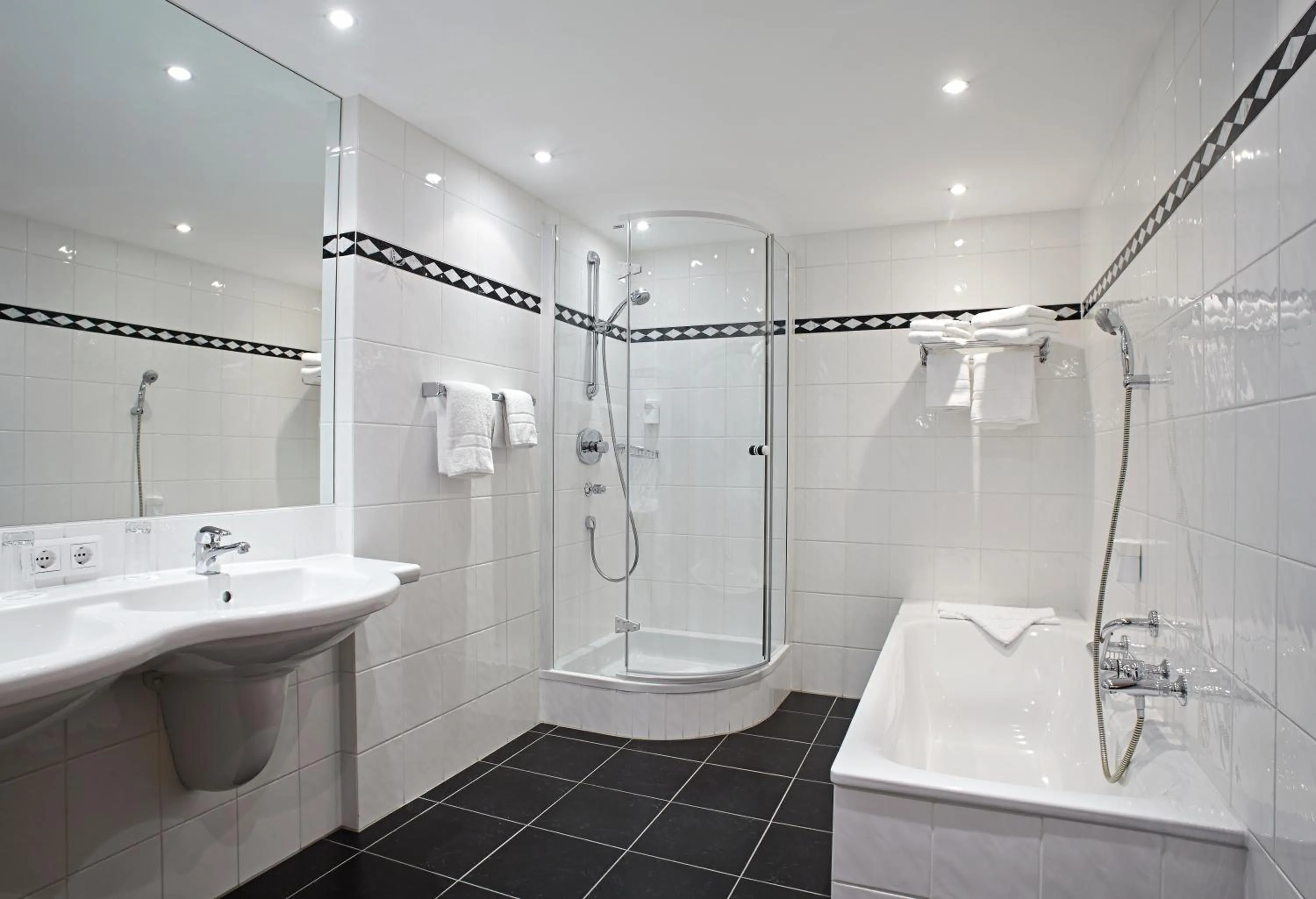 Shower in Hotel Krone