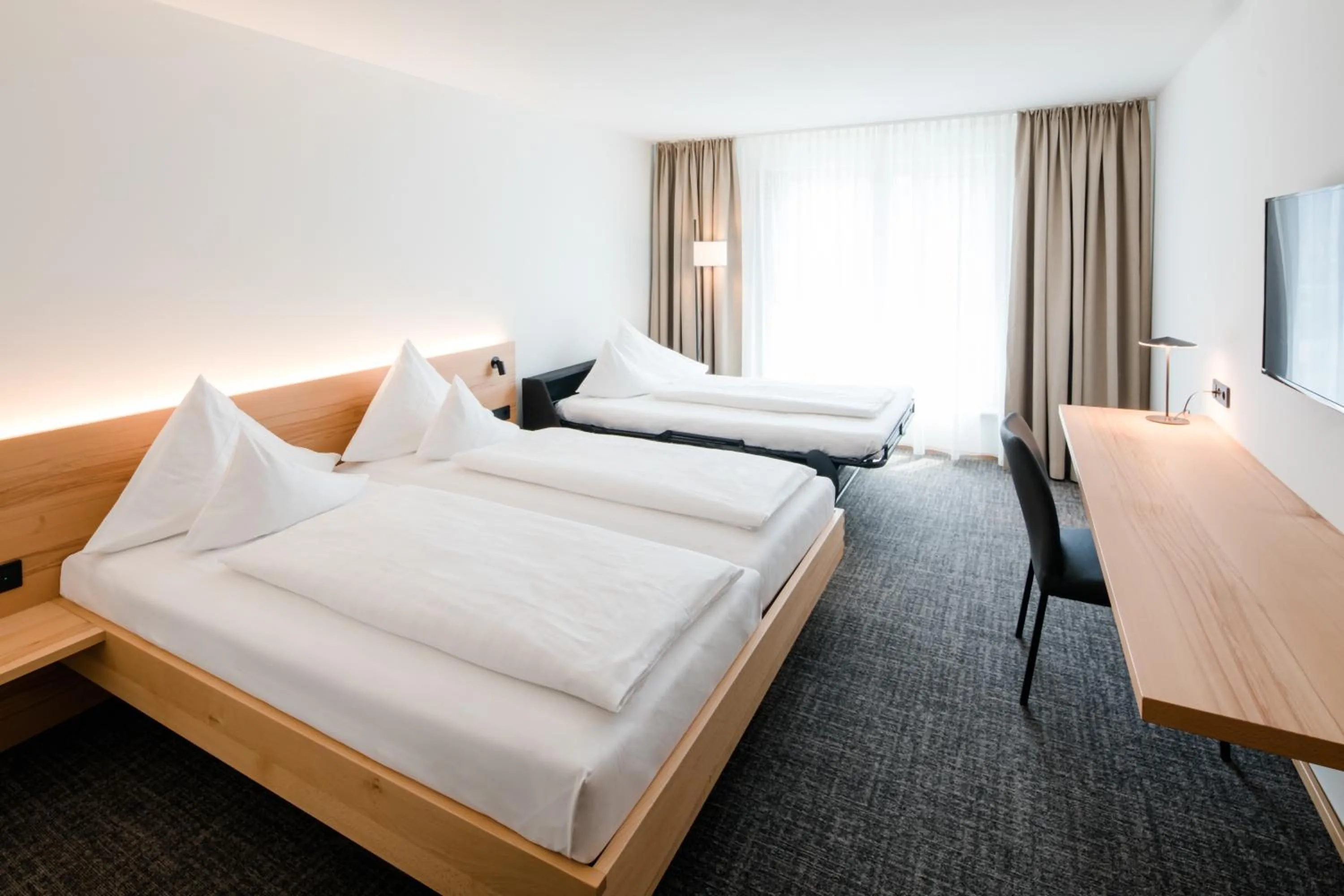 Photo of the whole room, Bed in Hotel Krone