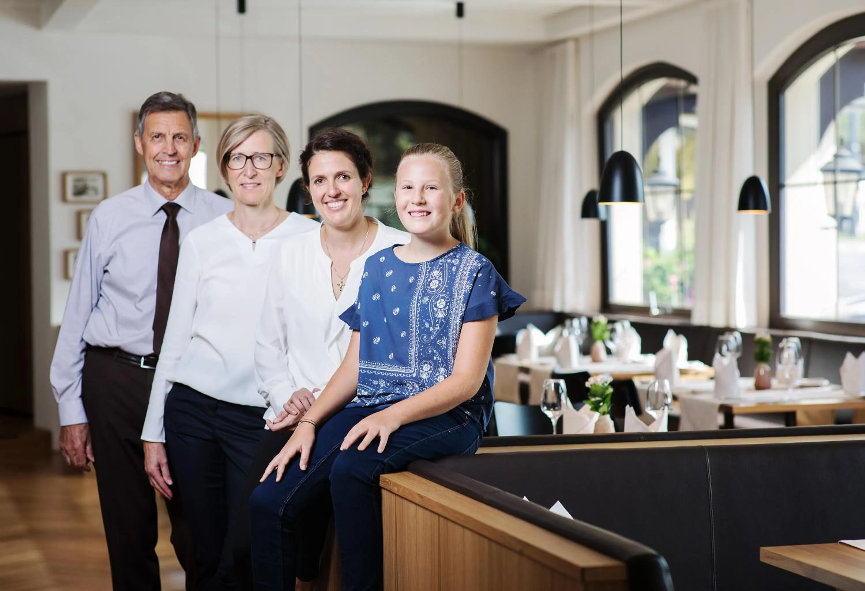 People in Hotel Krone