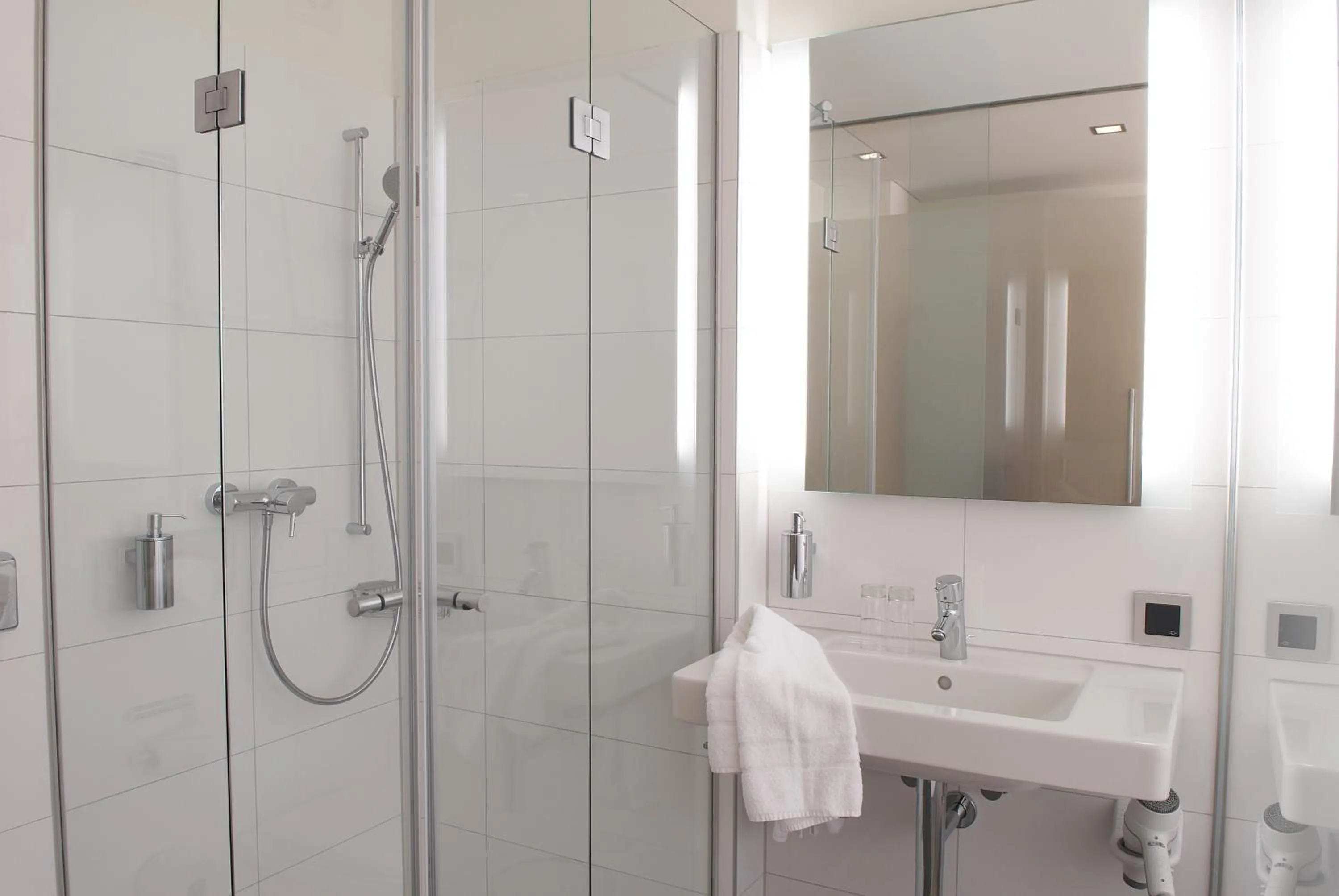 Shower in Hotel Krone