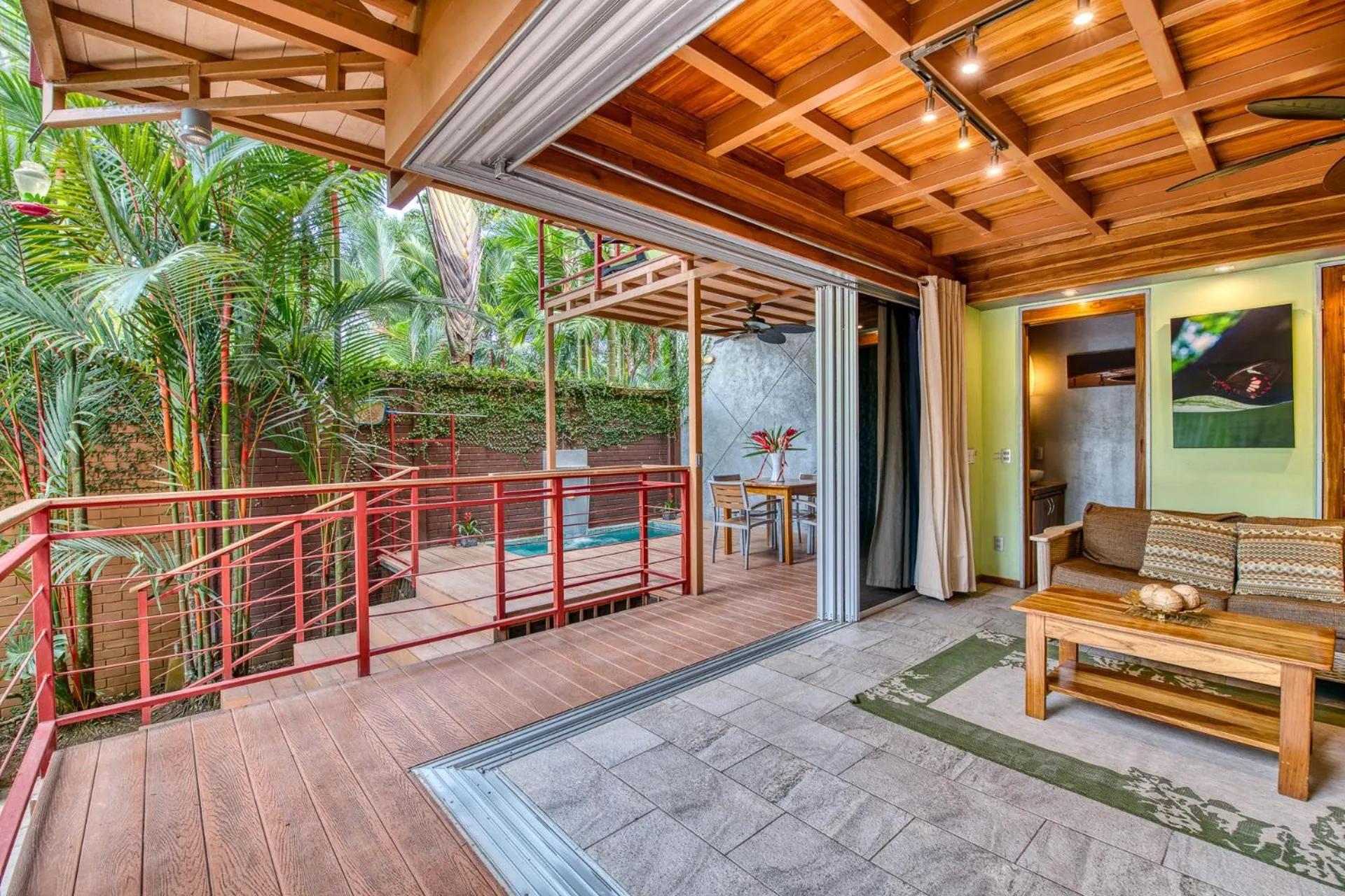 Seating area in Hotel Banana Azul - Adults Only