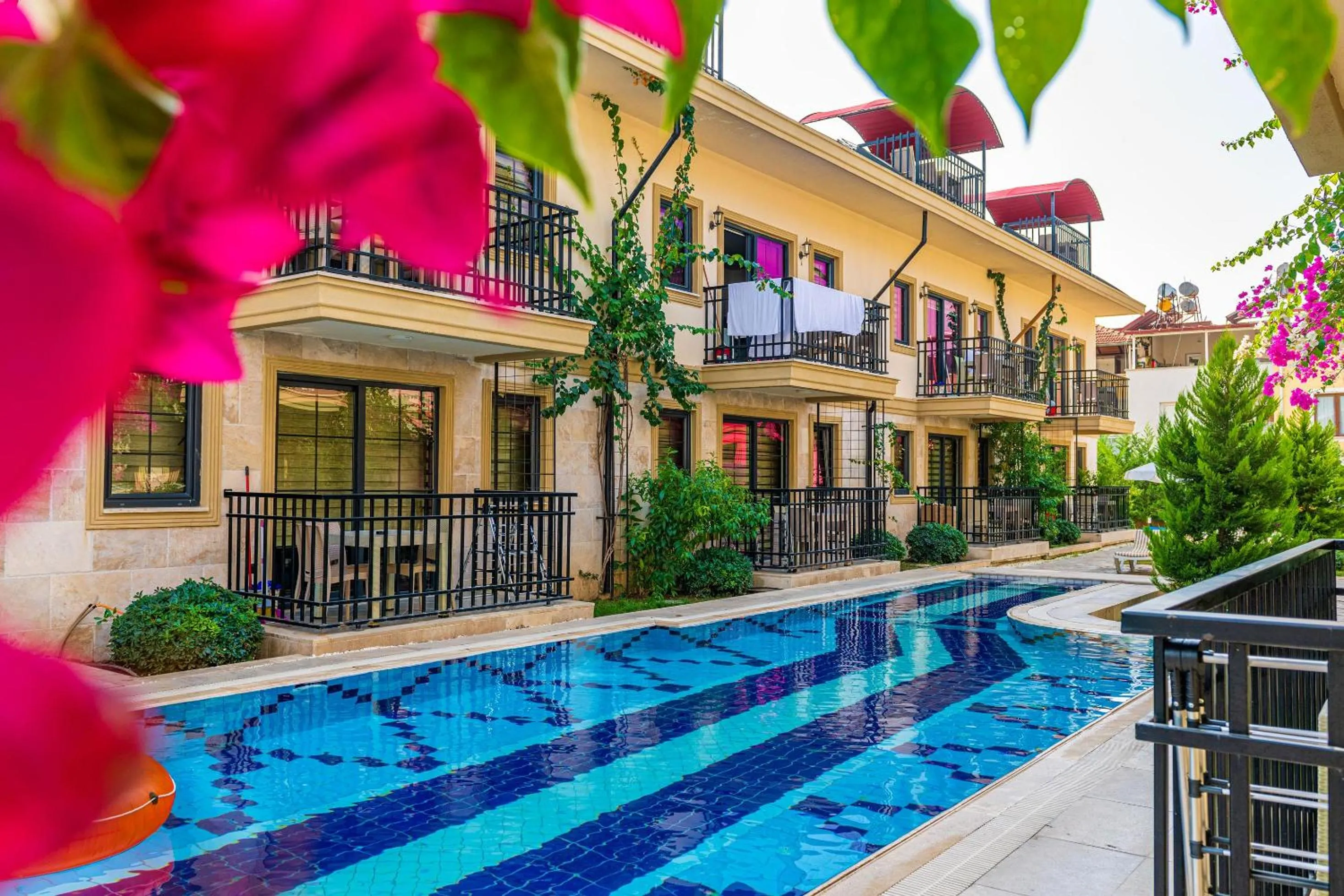 Property building in Yaşam Park Apart Hotel - Fethiye Calis Beach