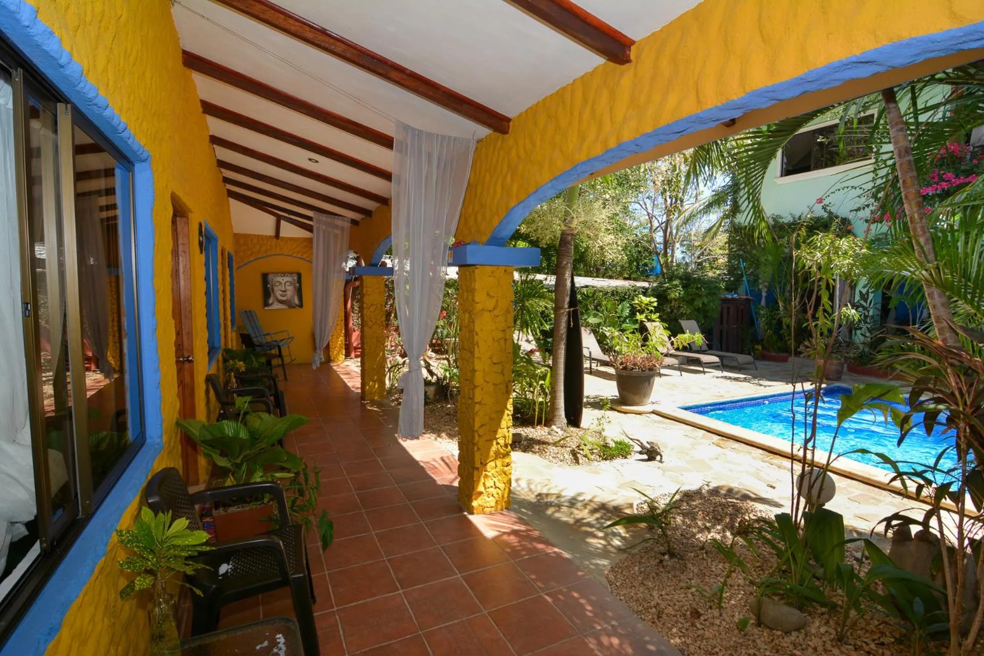 Patio in Conchal Hotel