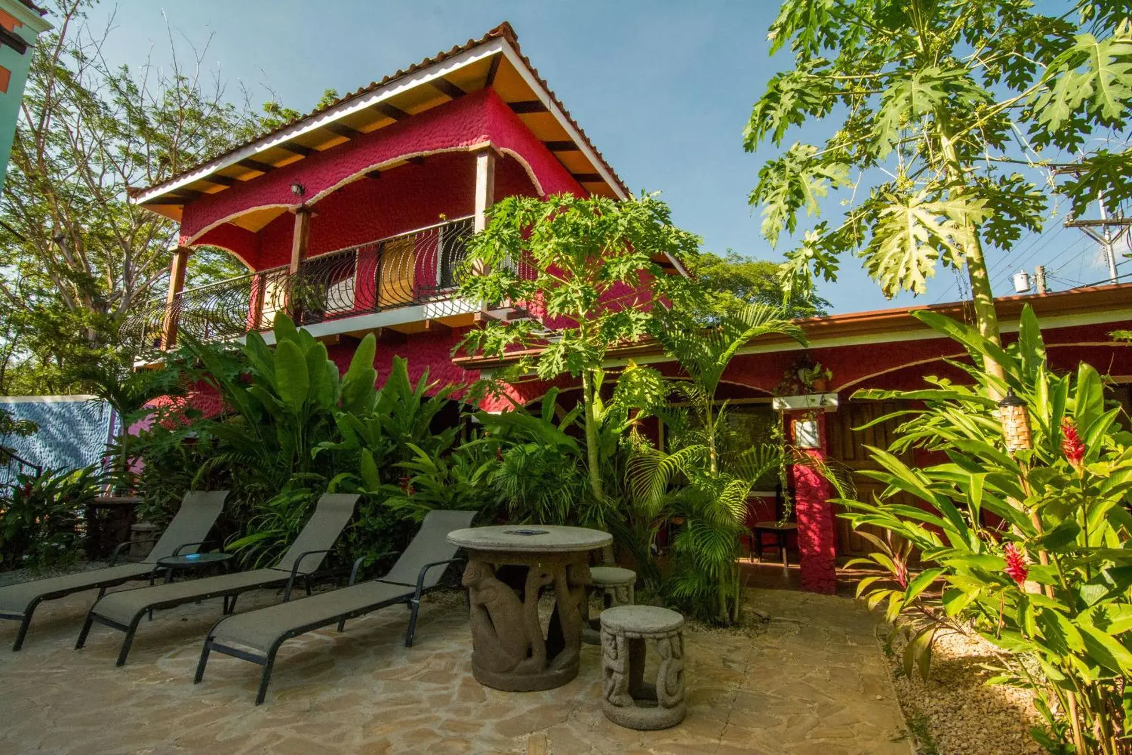 Facade/entrance in Conchal Hotel Facade/entrance in Conchal Hotel