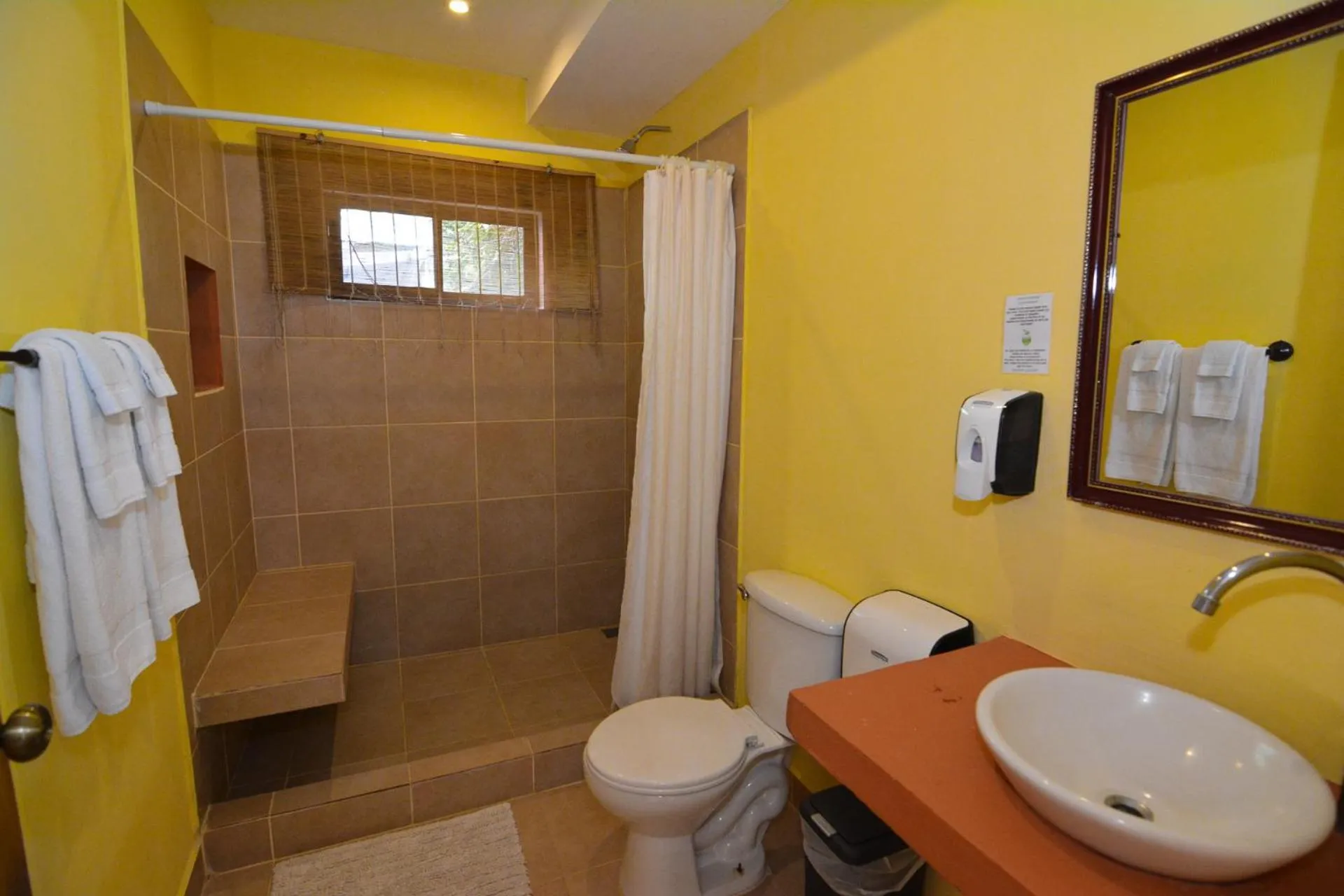 Shower in Conchal Hotel