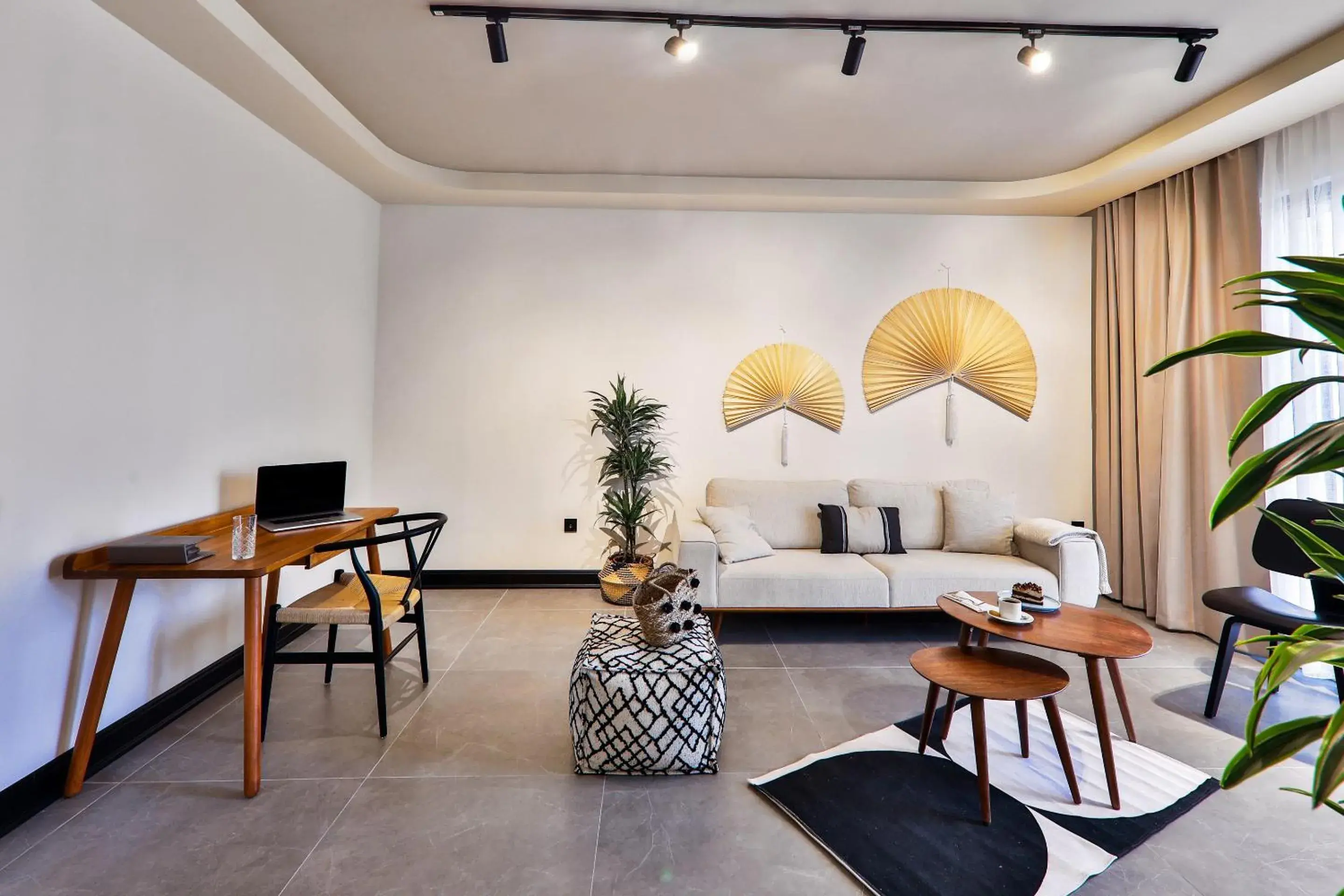 Living room, Bed in Luff Suites Living room, Bed in Luff Suites