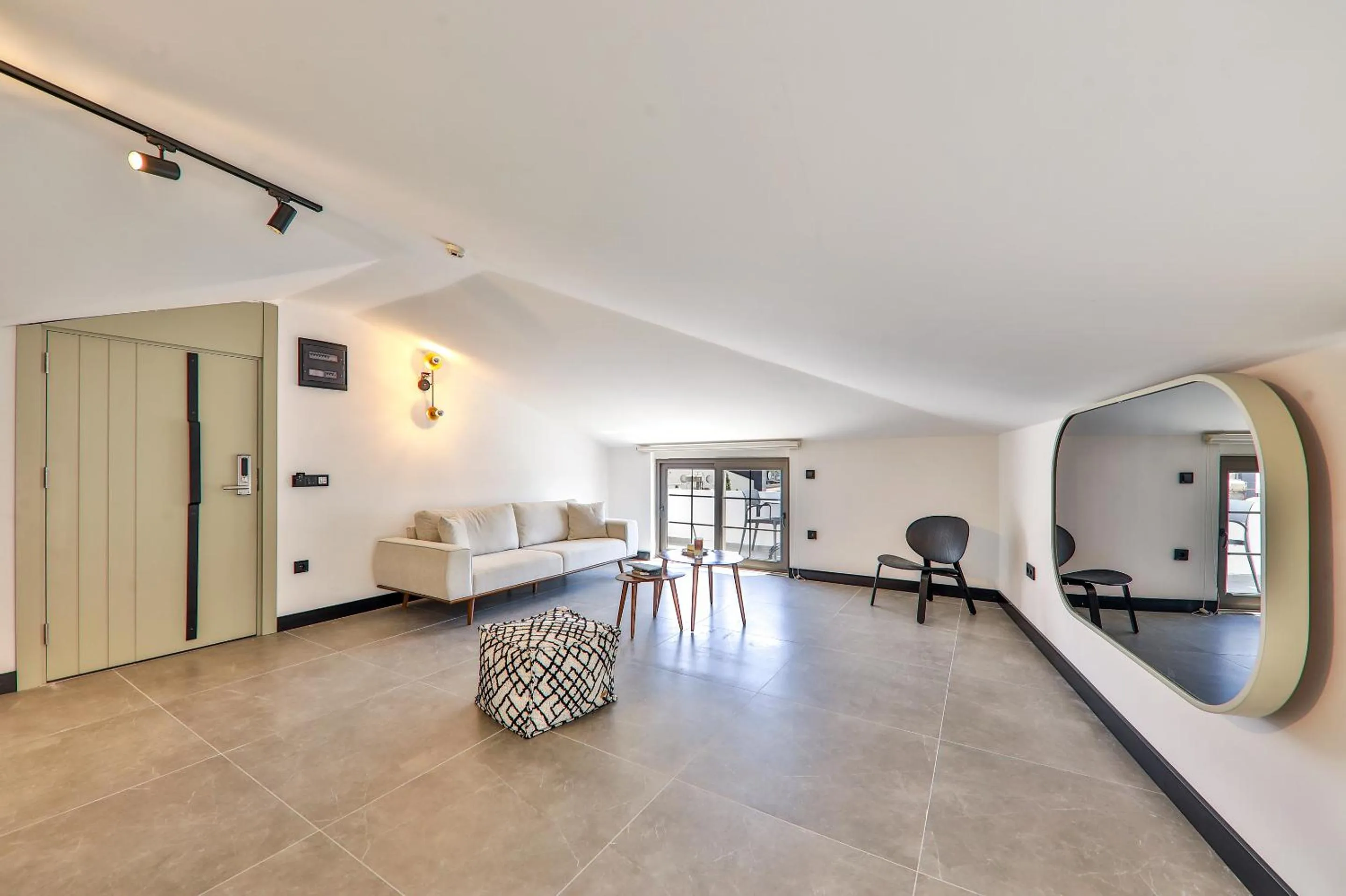 Living room in Luff Suites