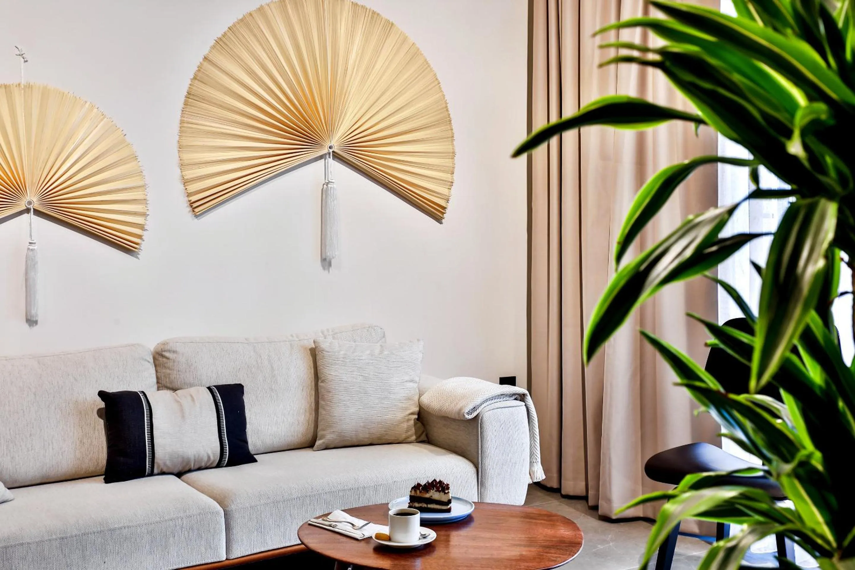 Living room in Luff Suites