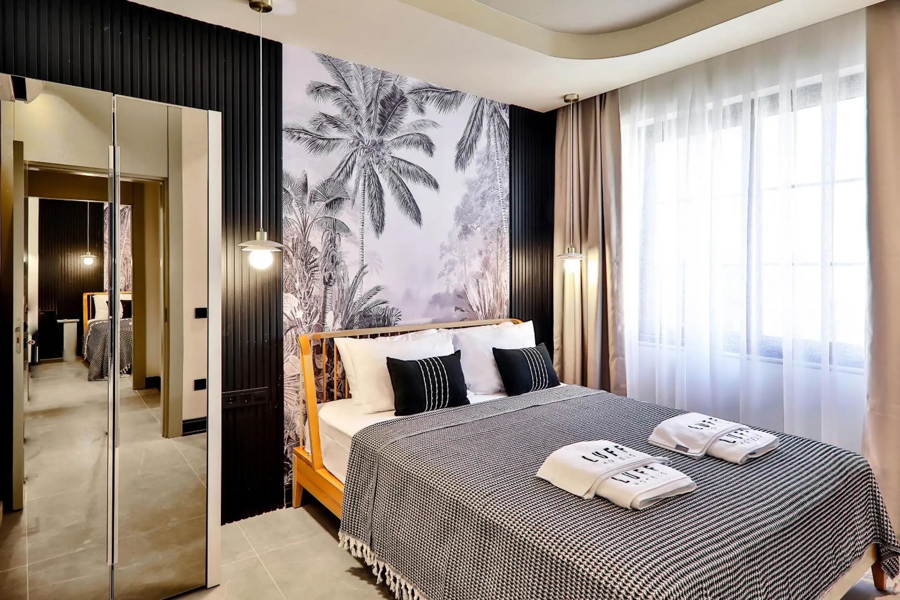 Bed in Luff Suites Bed in Luff Suites