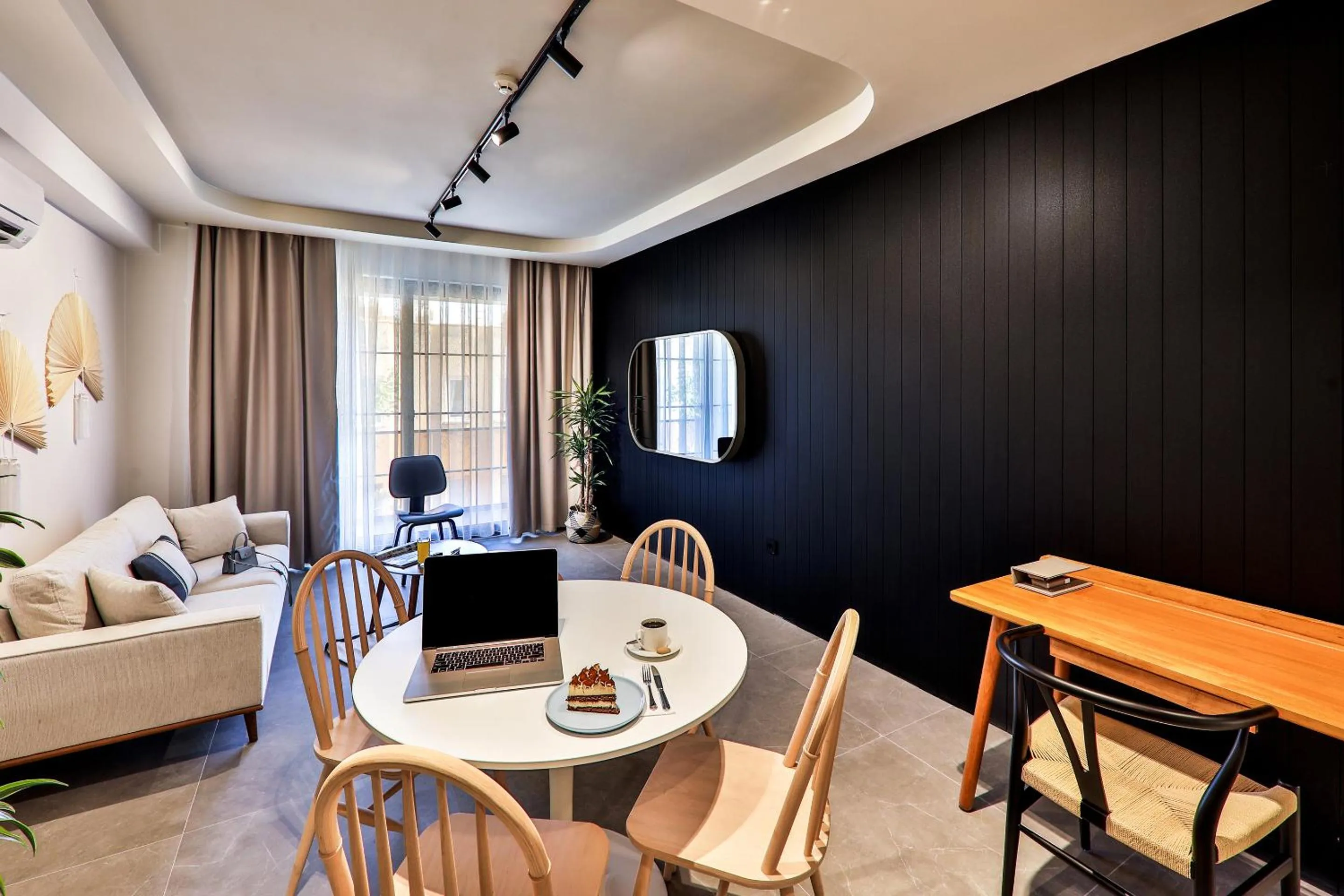 Living room in Luff Suites