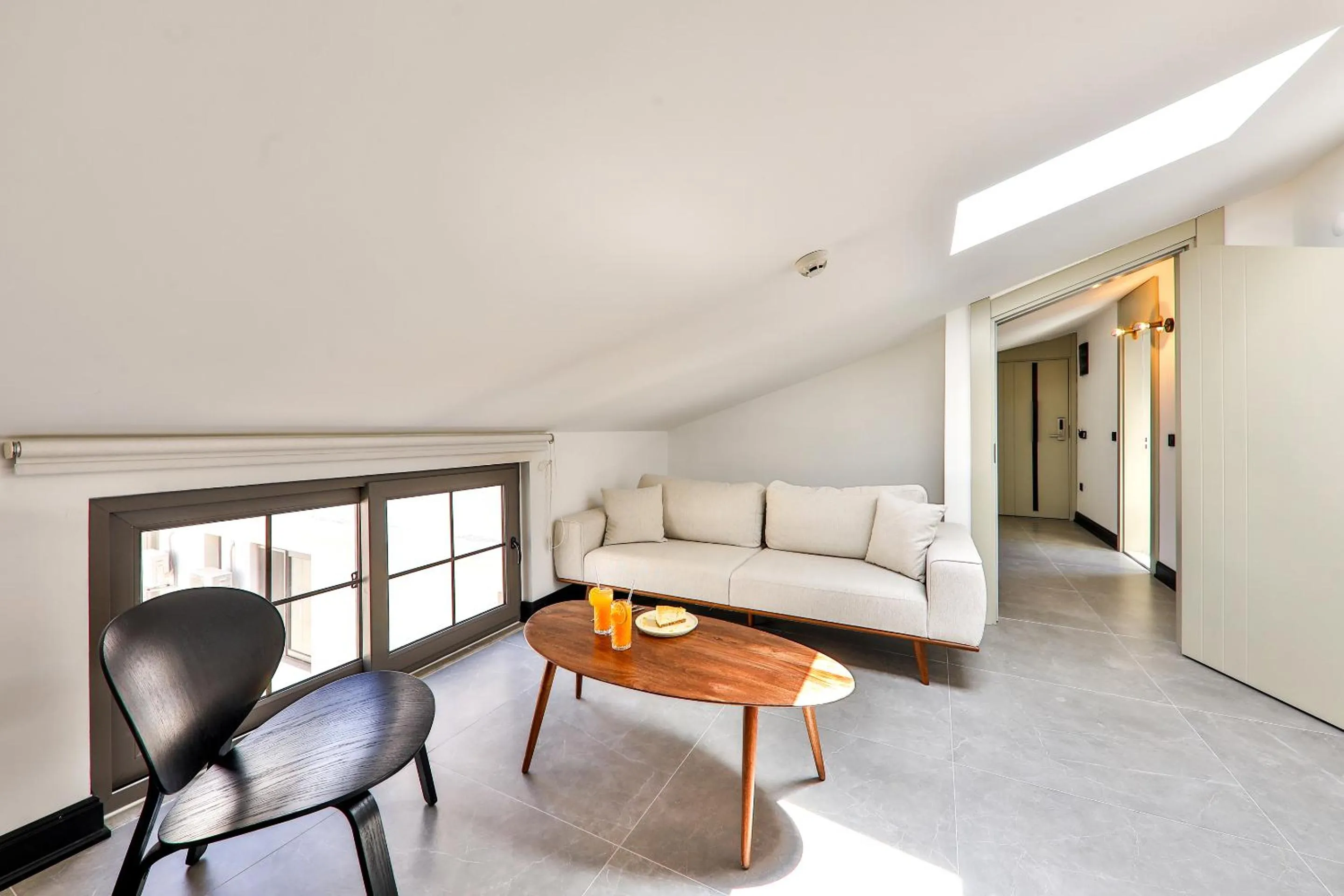 Living room in Luff Suites