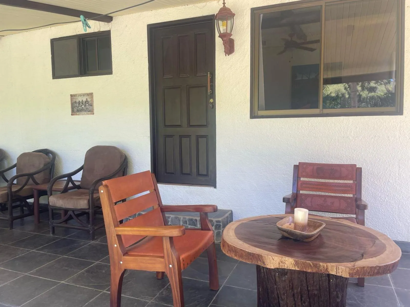 Balcony/Terrace in spirit of jungle lodge
