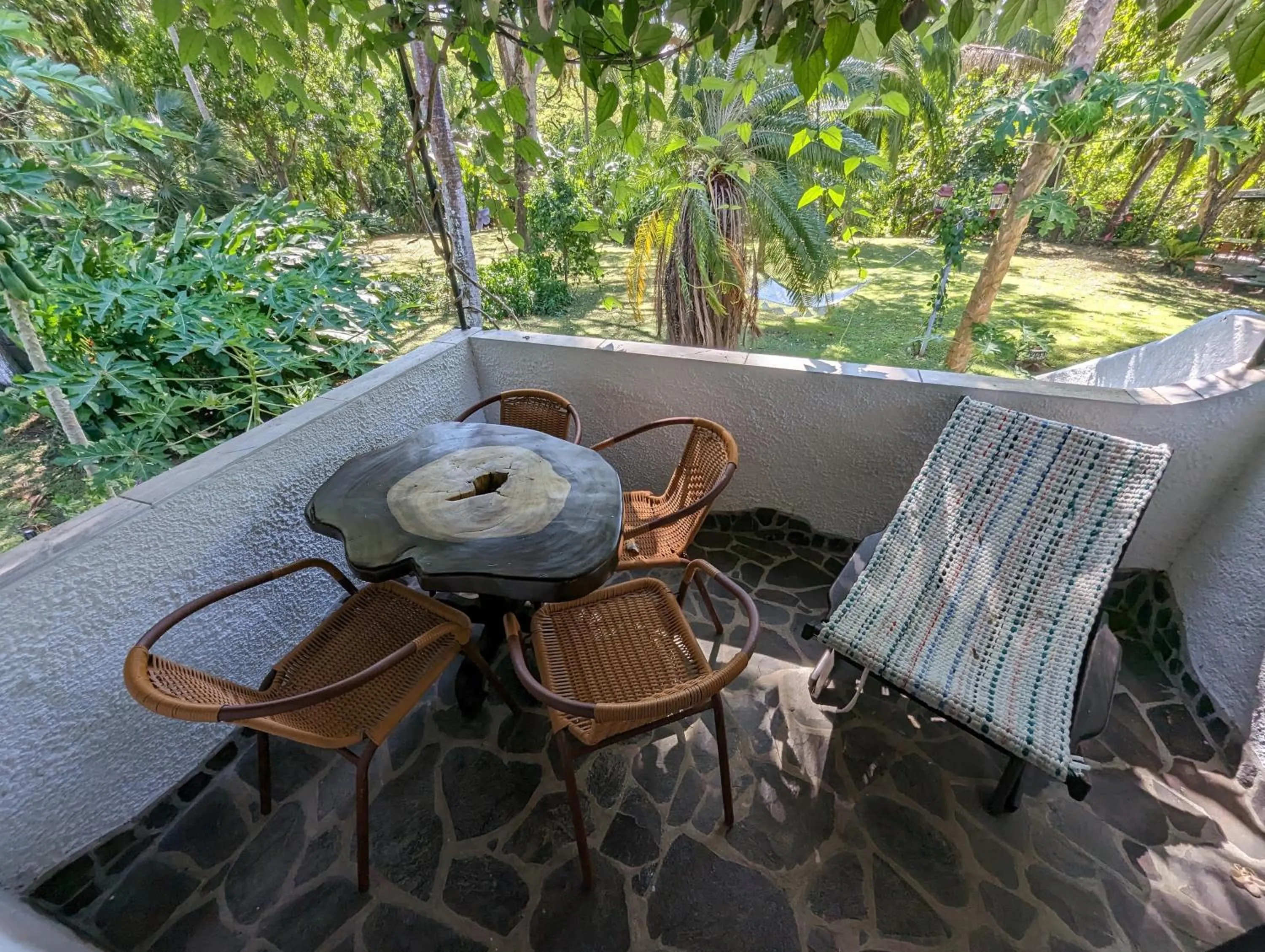 View (from property/room) in spirit of jungle lodge