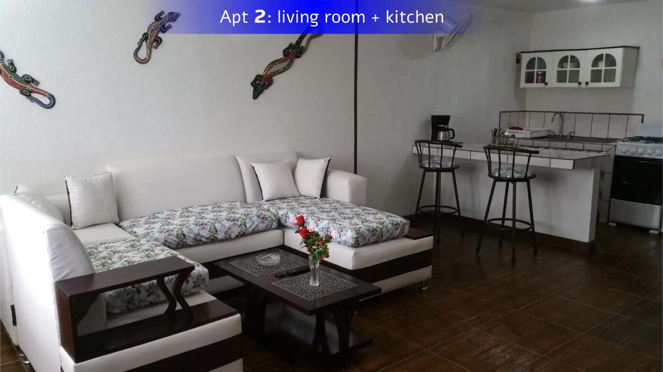 Kitchen or kitchenette in Barracuda apartments