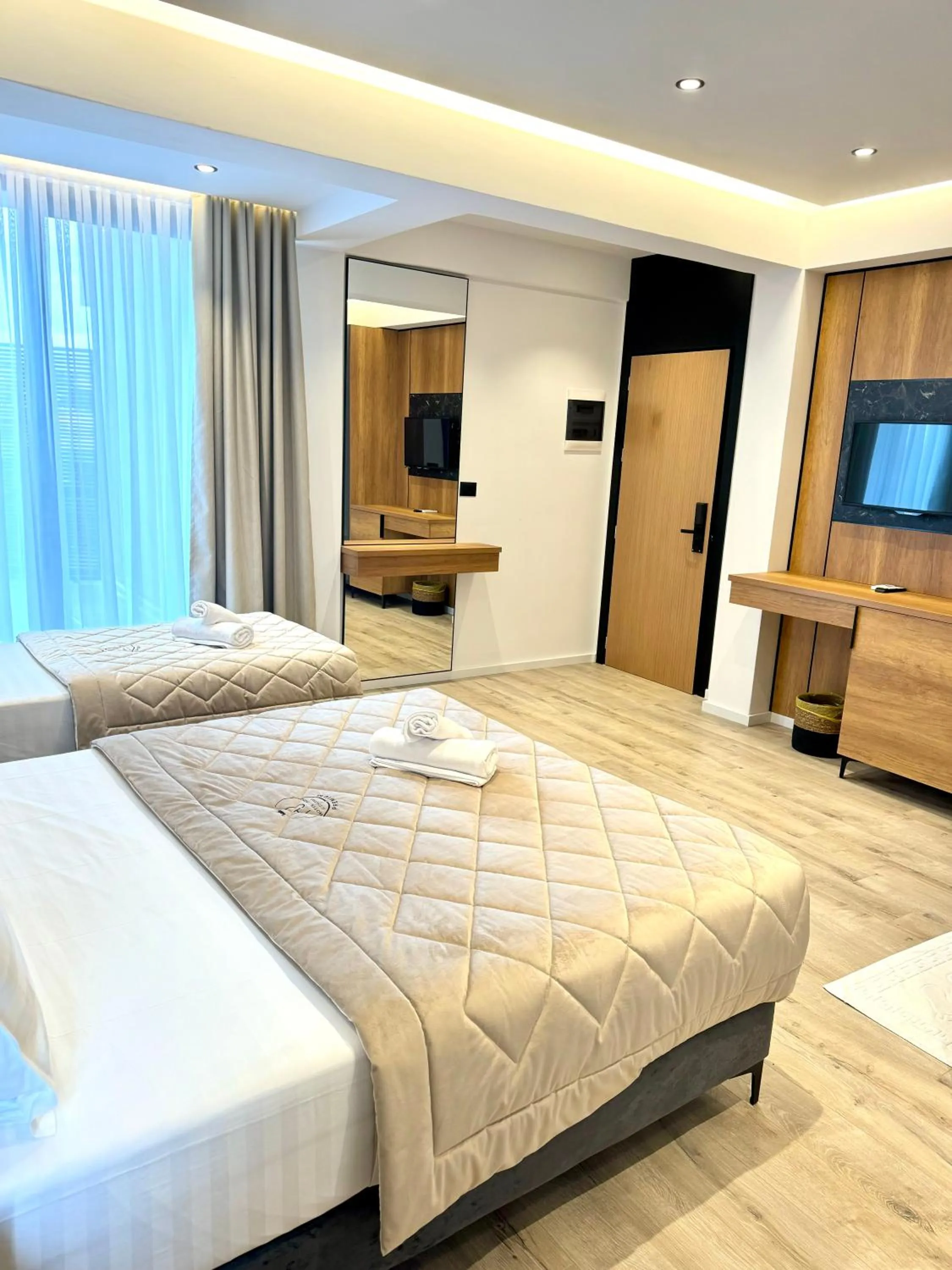 Bed in Hotel Joni Premium