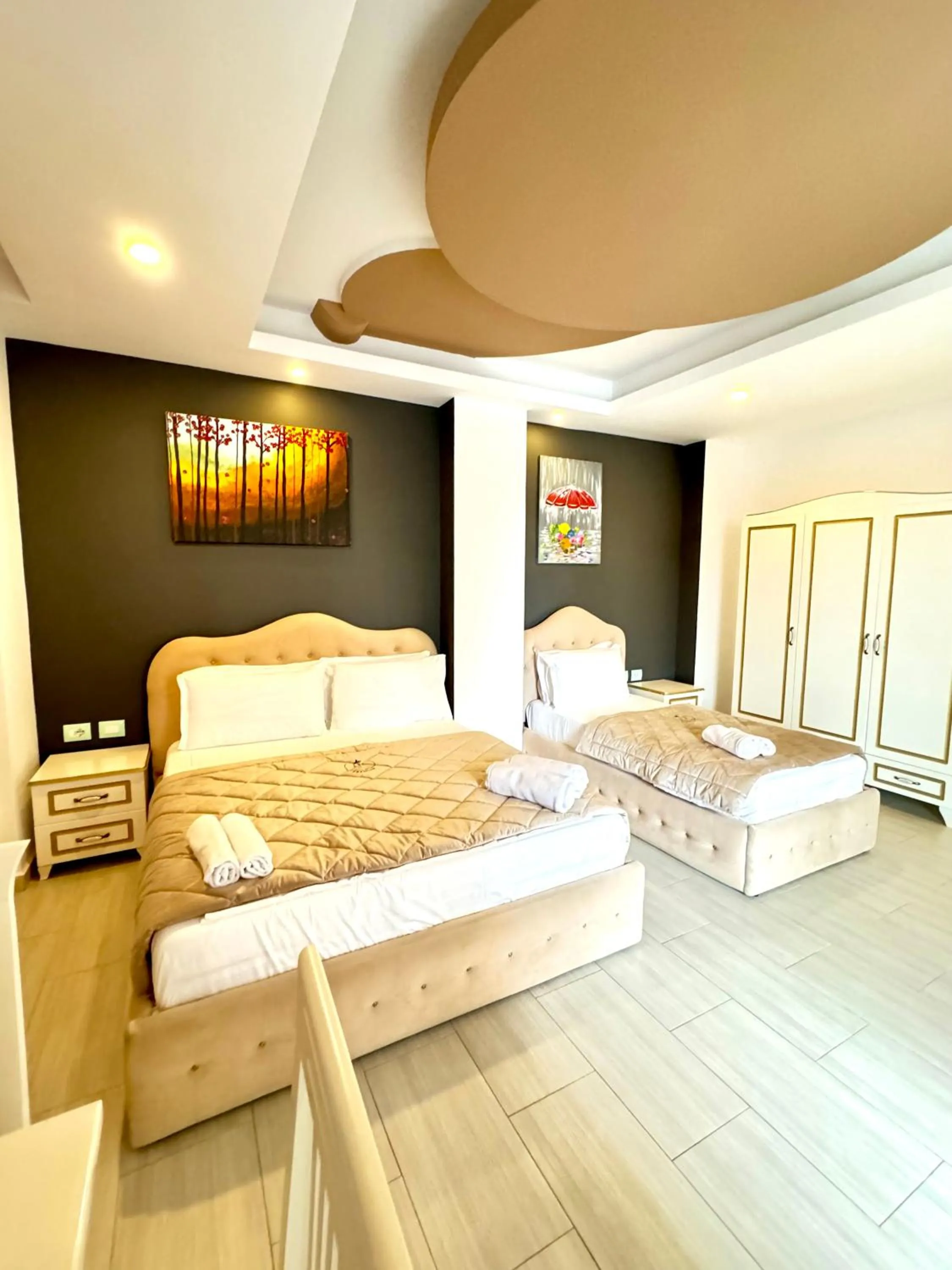 Bed in Hotel Joni Premium