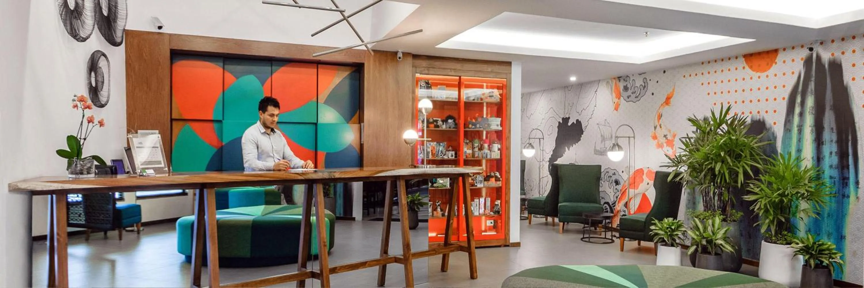 Lobby or reception in Isla Verde Hotel