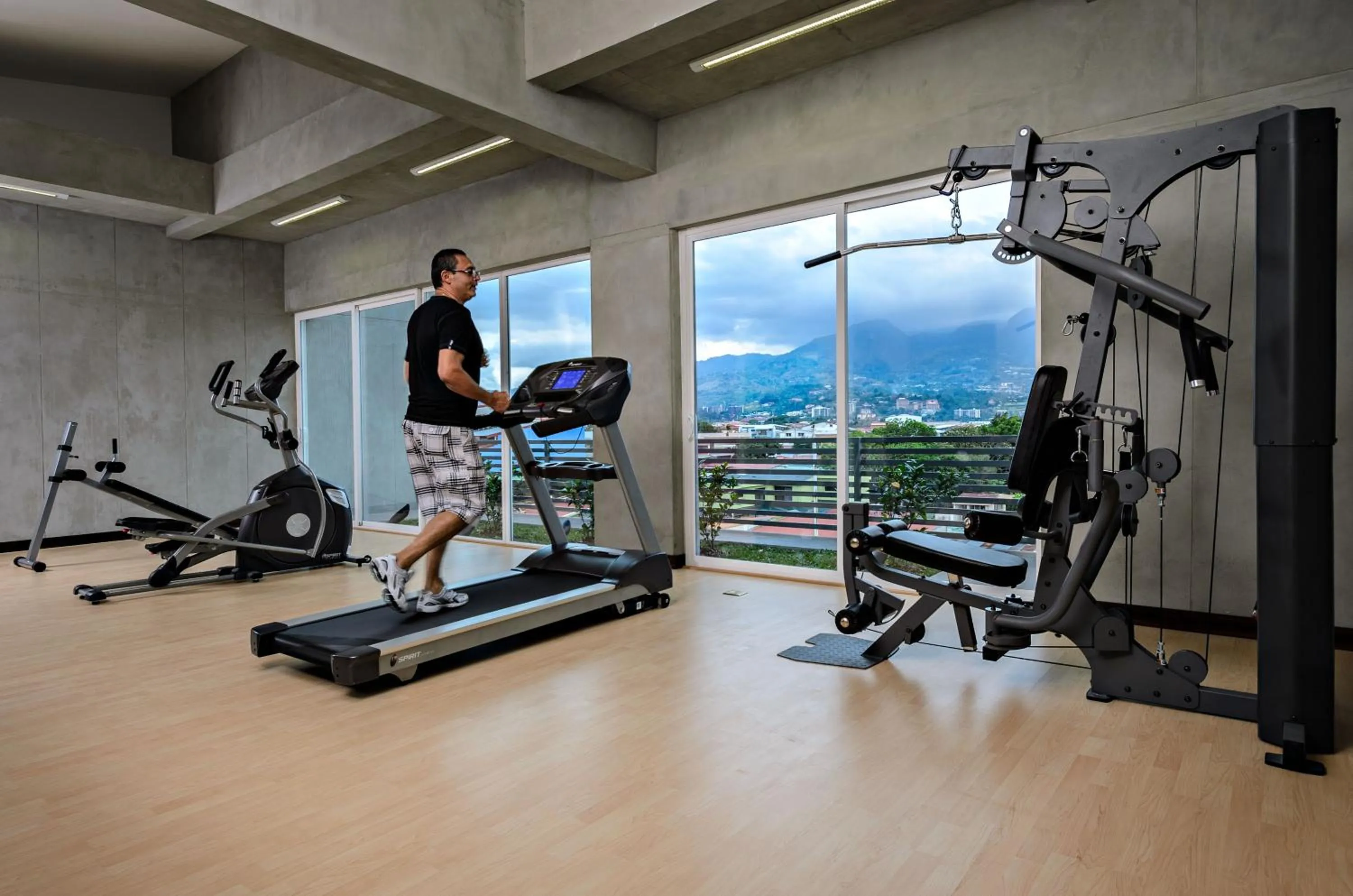 Fitness centre/facilities in Isla Verde Hotel
