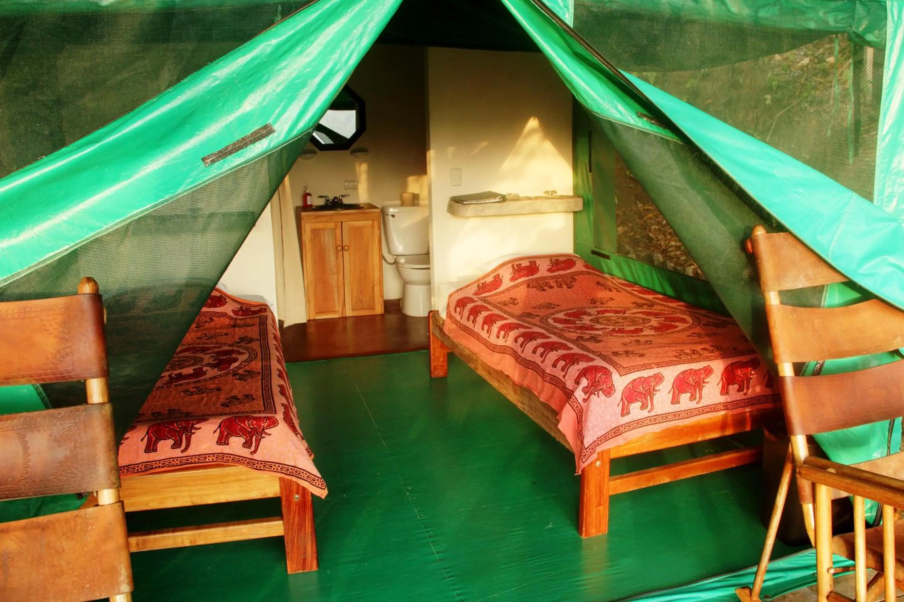 Bed in Luna Lodge