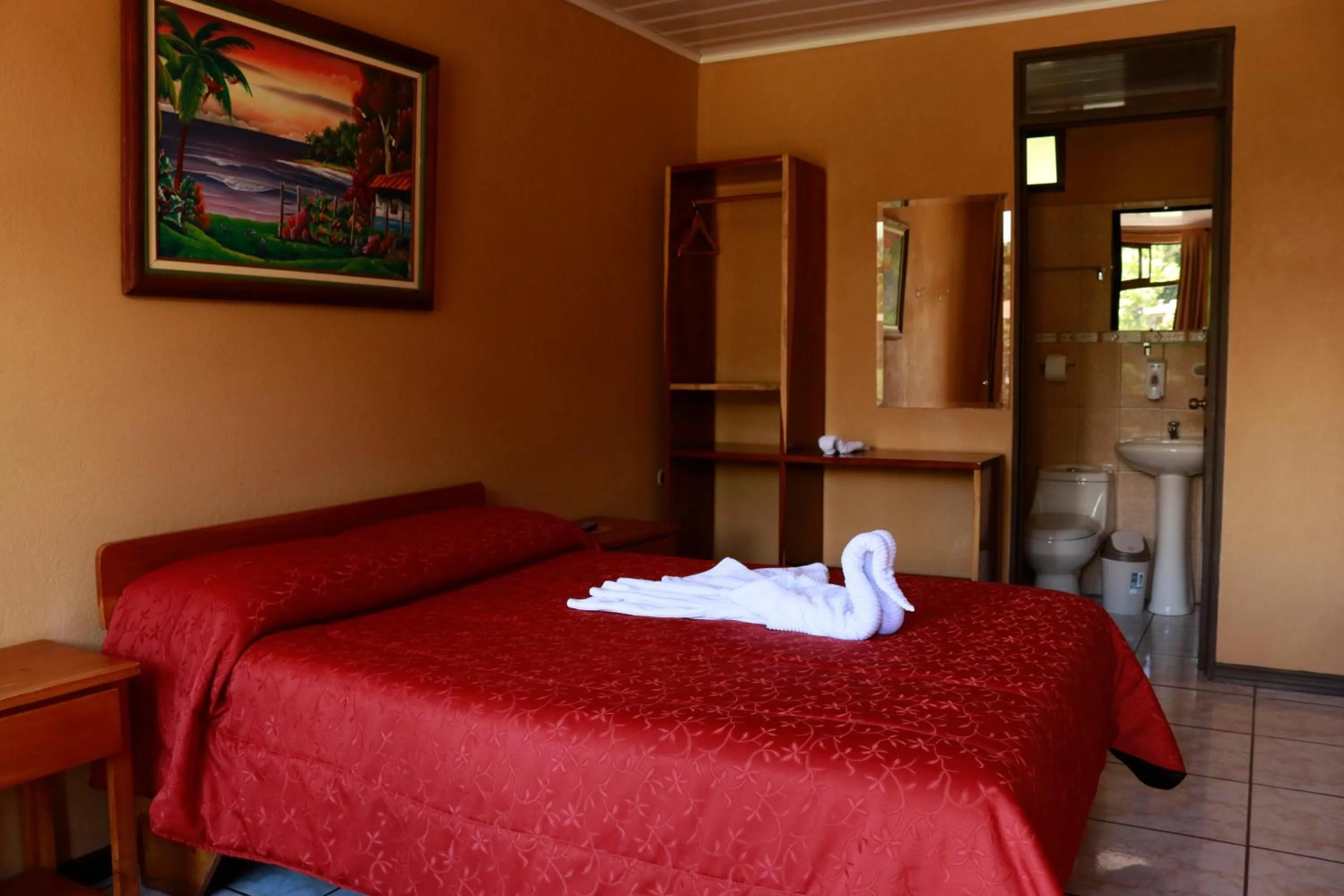 Area and facilities, Bed in Cabinas Eddy B&B