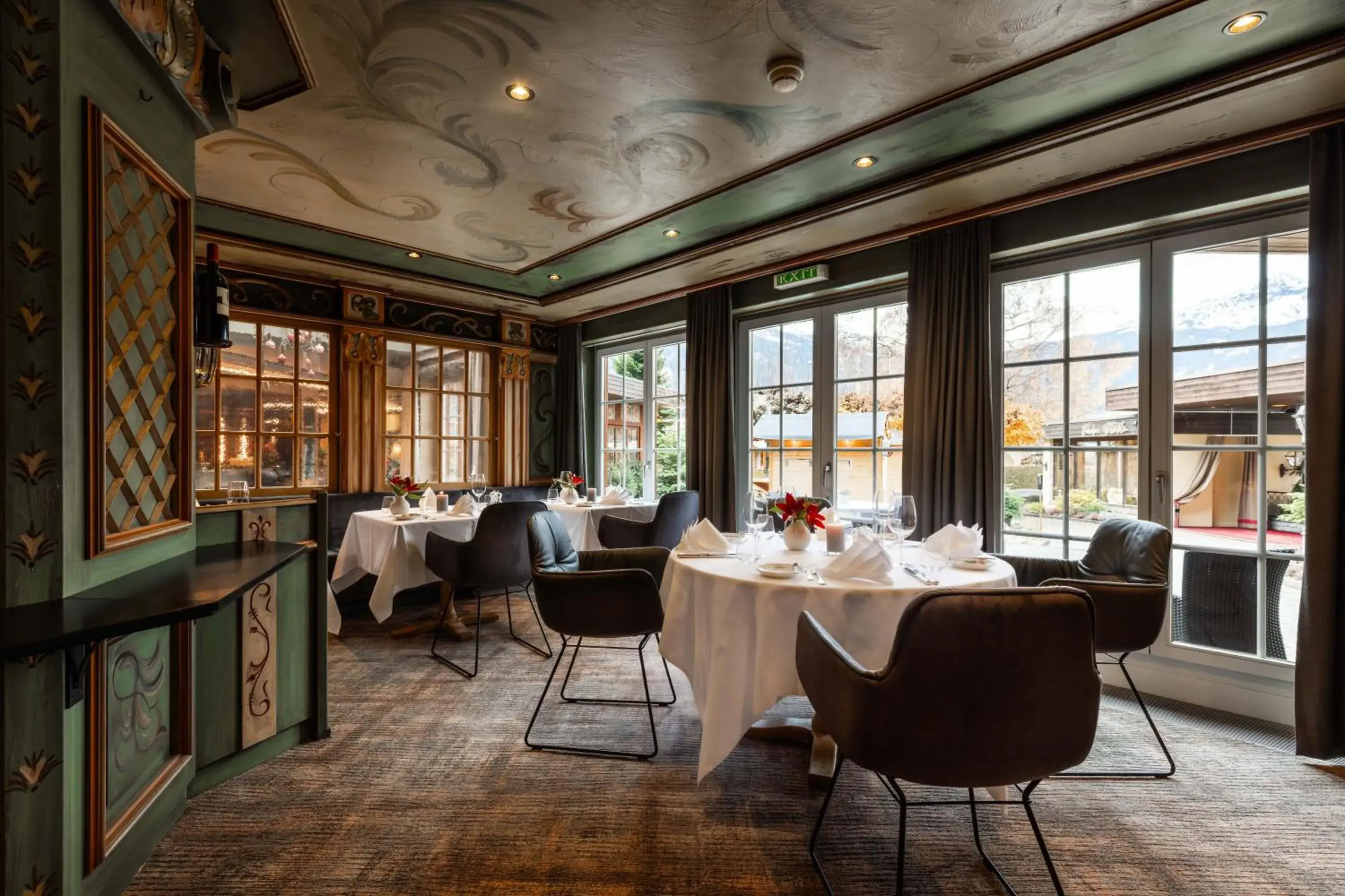 Restaurant/places to eat in Romantik Hotel Schweizerhof Restaurant/places to eat in Romantik Hotel Schweizerhof