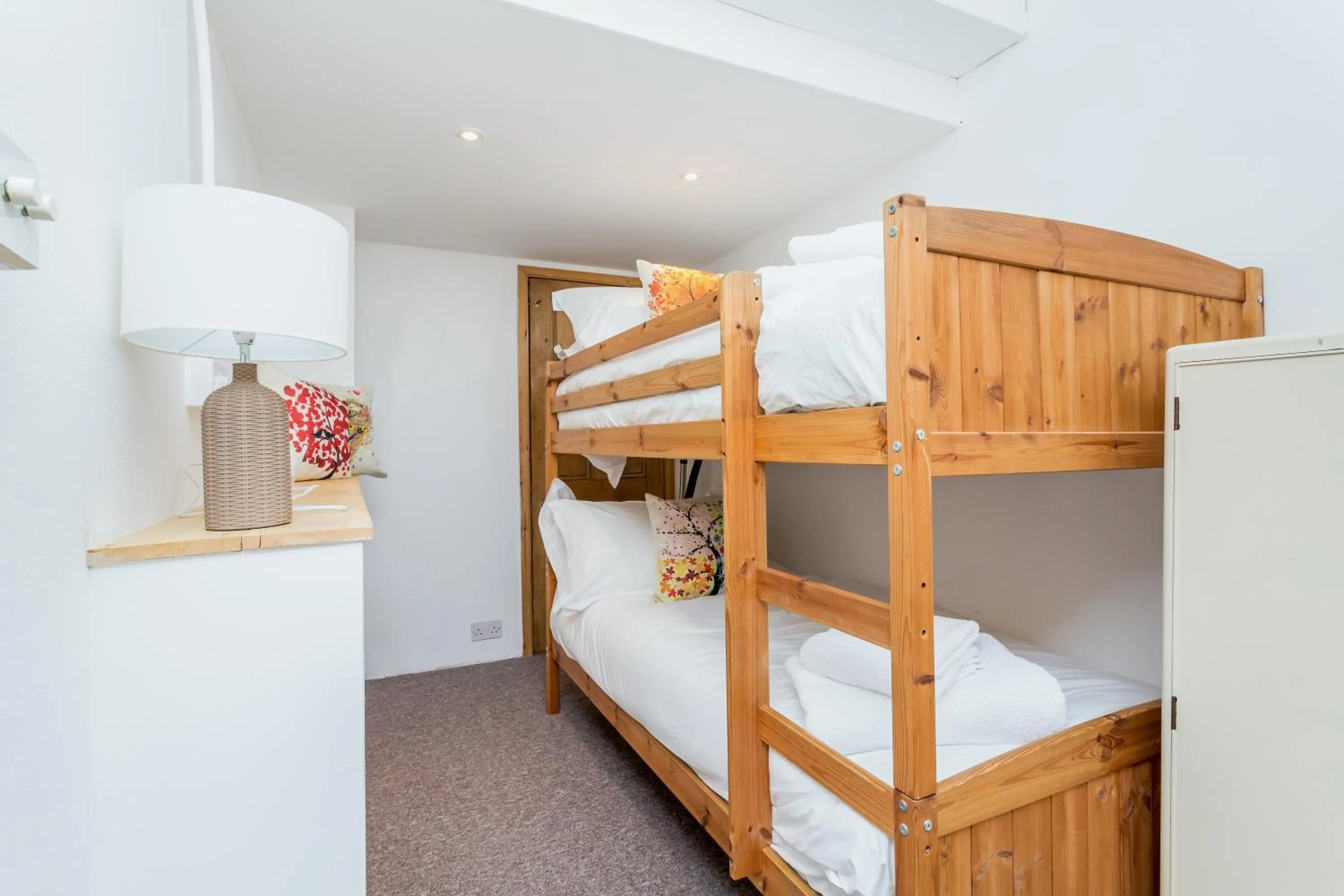 Bedroom, Bed in Dyke Farm Barn near Brighton by Huluki Sussex Stays