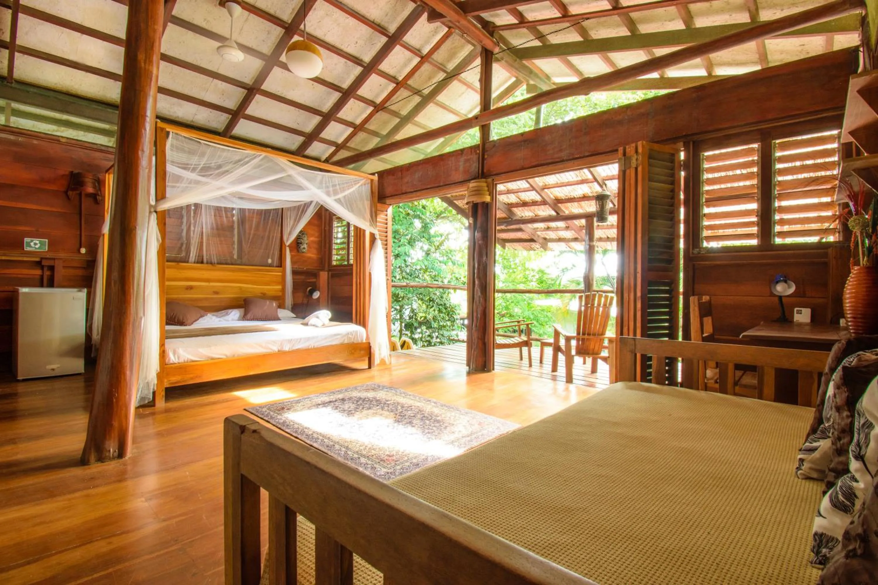 King Suite with Balcony in Funky Monkey Lodge