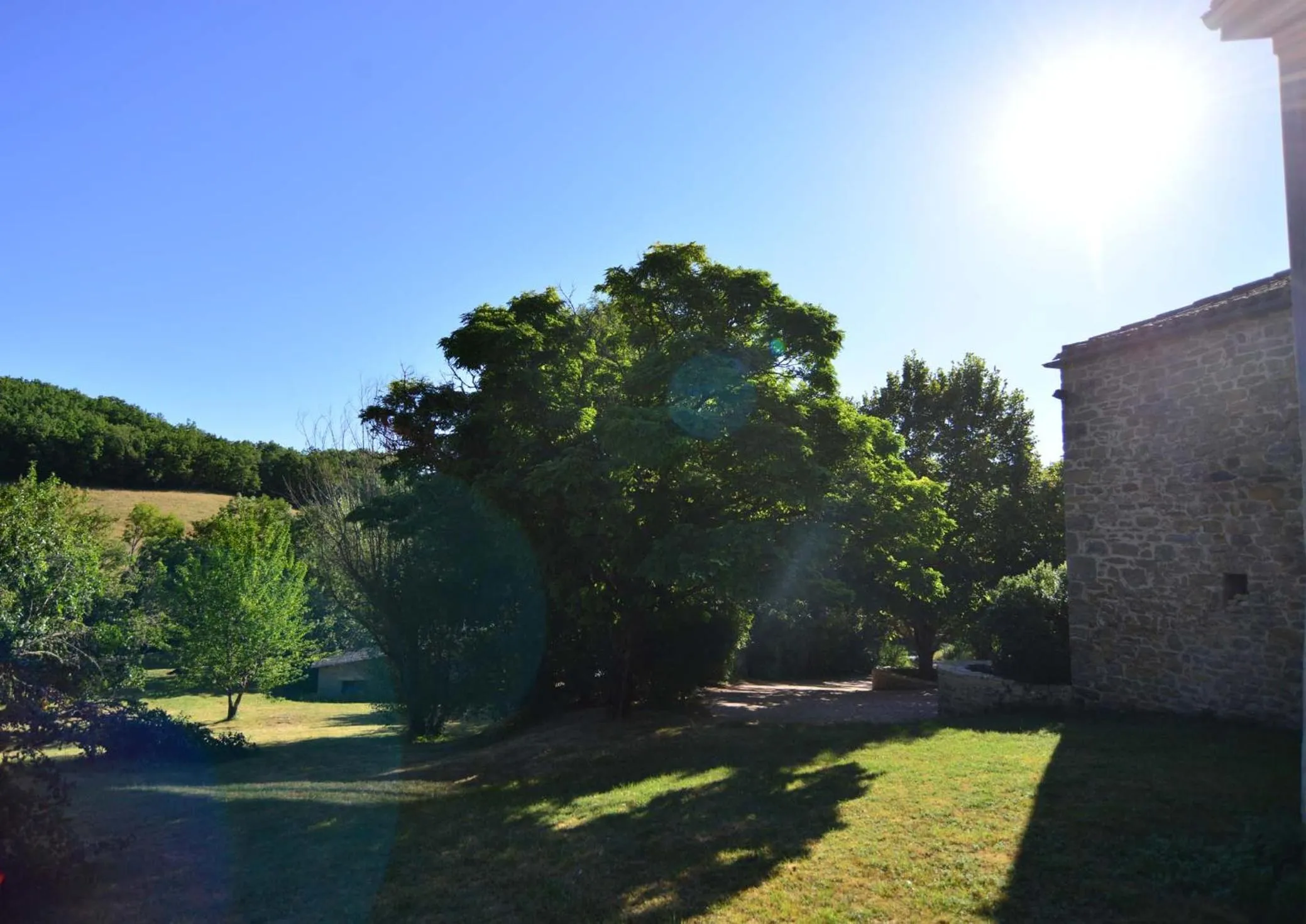Natural landscape in Chambre d'hôtes A la clé des champs Varen