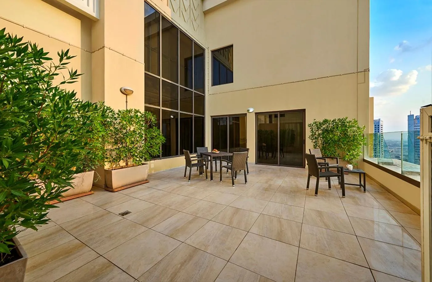 Balcony/Terrace in Ramada Hotel, Suites and Apartments by Wyndham Dubai JBR