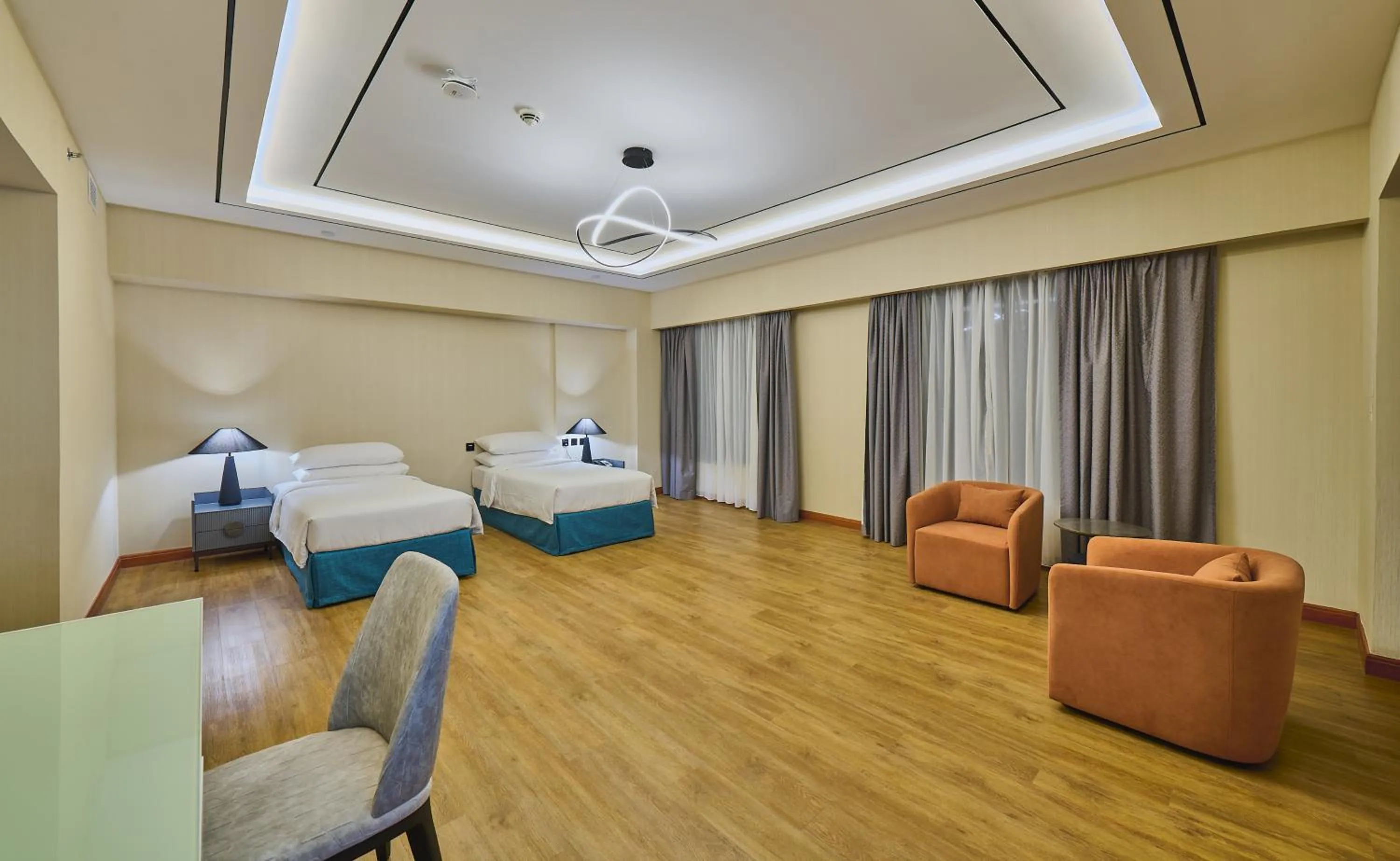Bed in Ramada Hotel, Suites and Apartments by Wyndham Dubai JBR