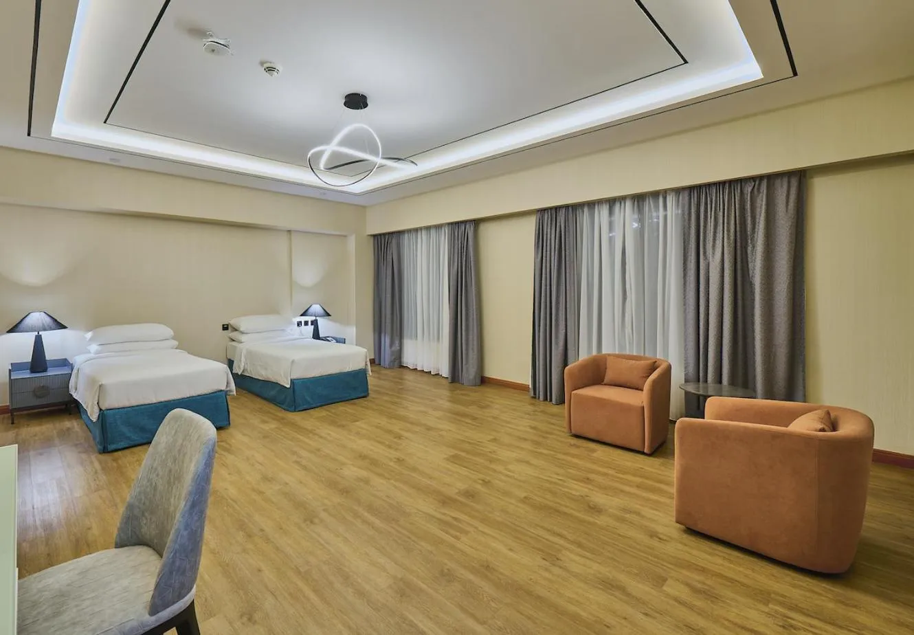 Bed in Ramada Hotel, Suites and Apartments by Wyndham Dubai JBR