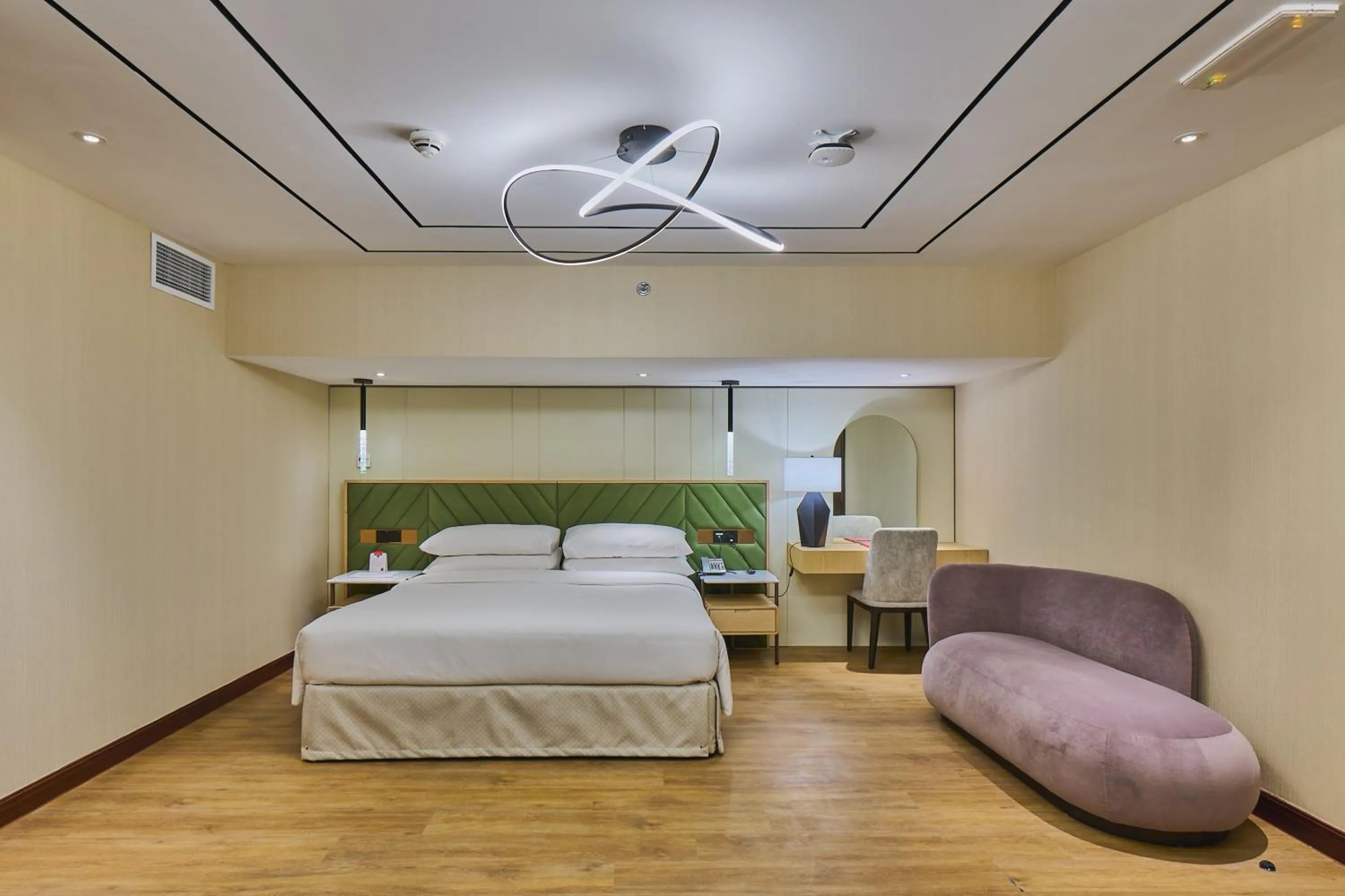 Bed in Ramada Hotel, Suites and Apartments by Wyndham Dubai JBR