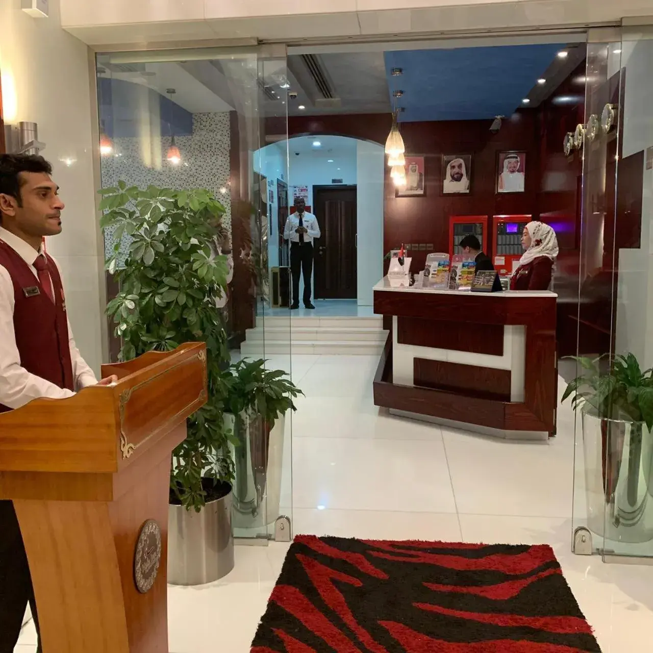 Lobby or reception in Hala Inn Hotel Apartments - BAITHANS Lobby or reception in Hala Inn Hotel Apartments - BAITHANS