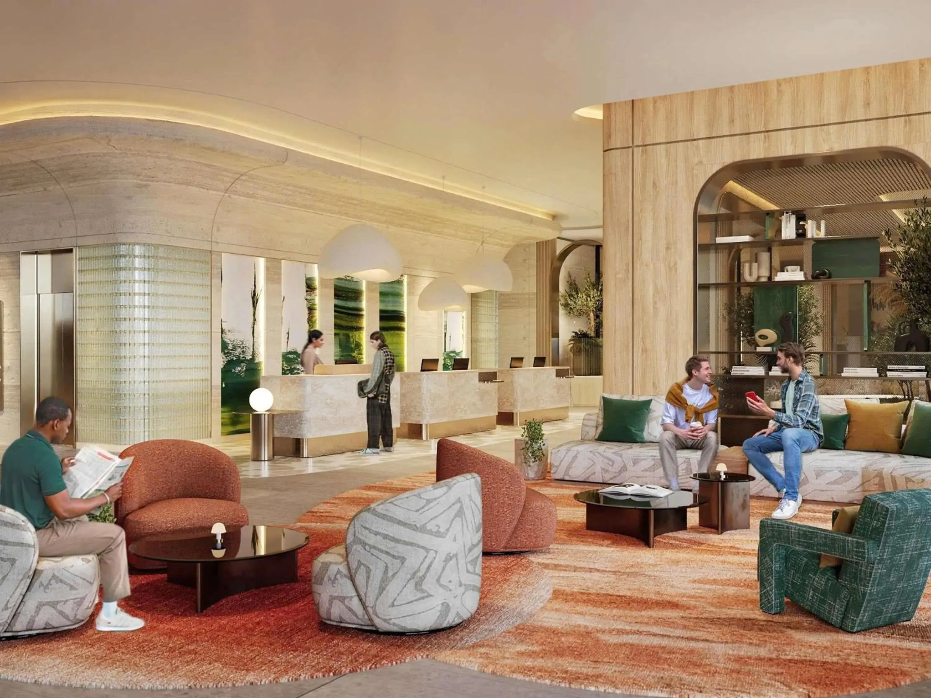 Property building in Pullman Resort Al Marjan Island Property building in Pullman Resort Al Marjan Island