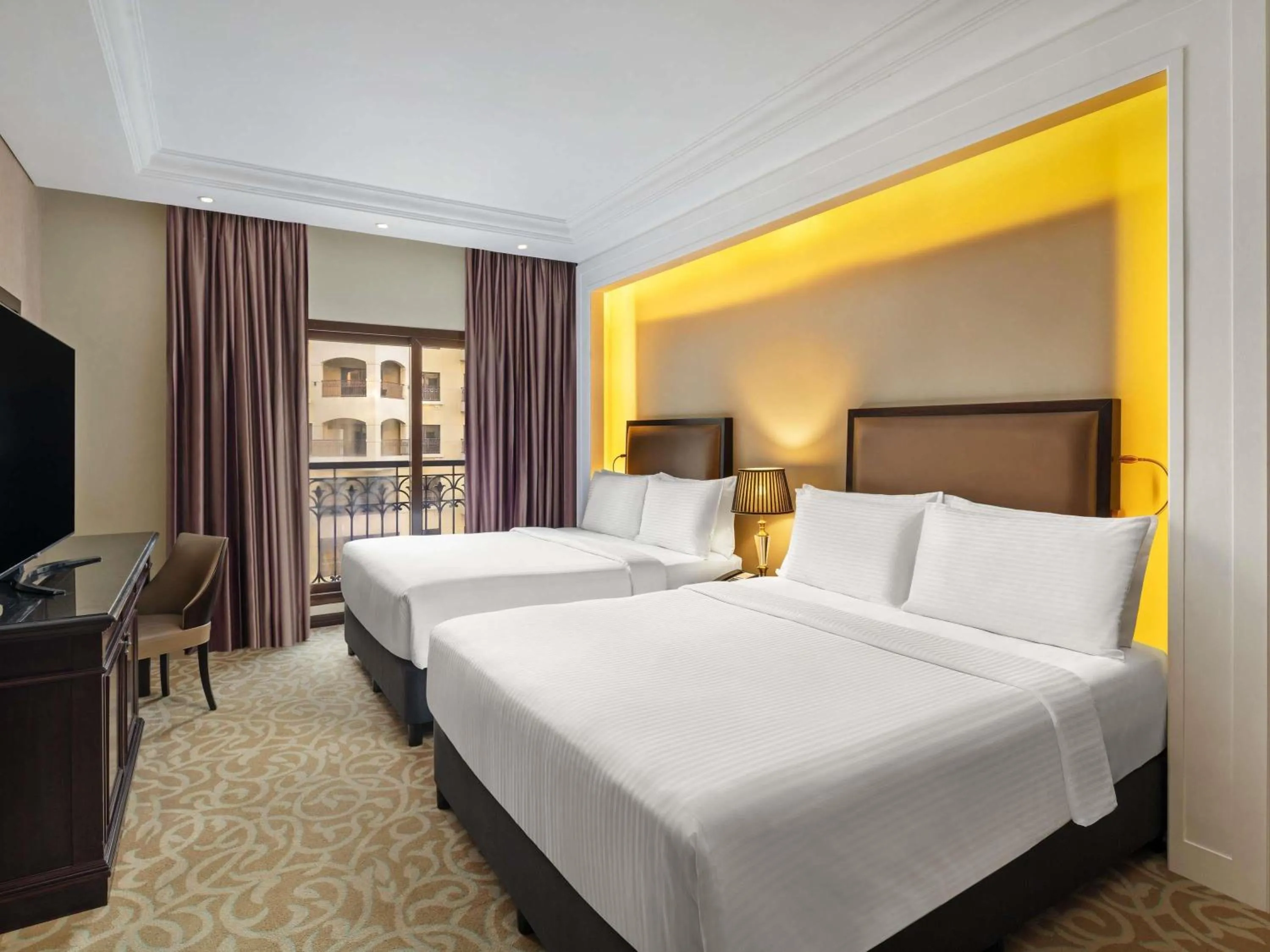 Bedroom, Bed in Pullman Resort Al Marjan Island