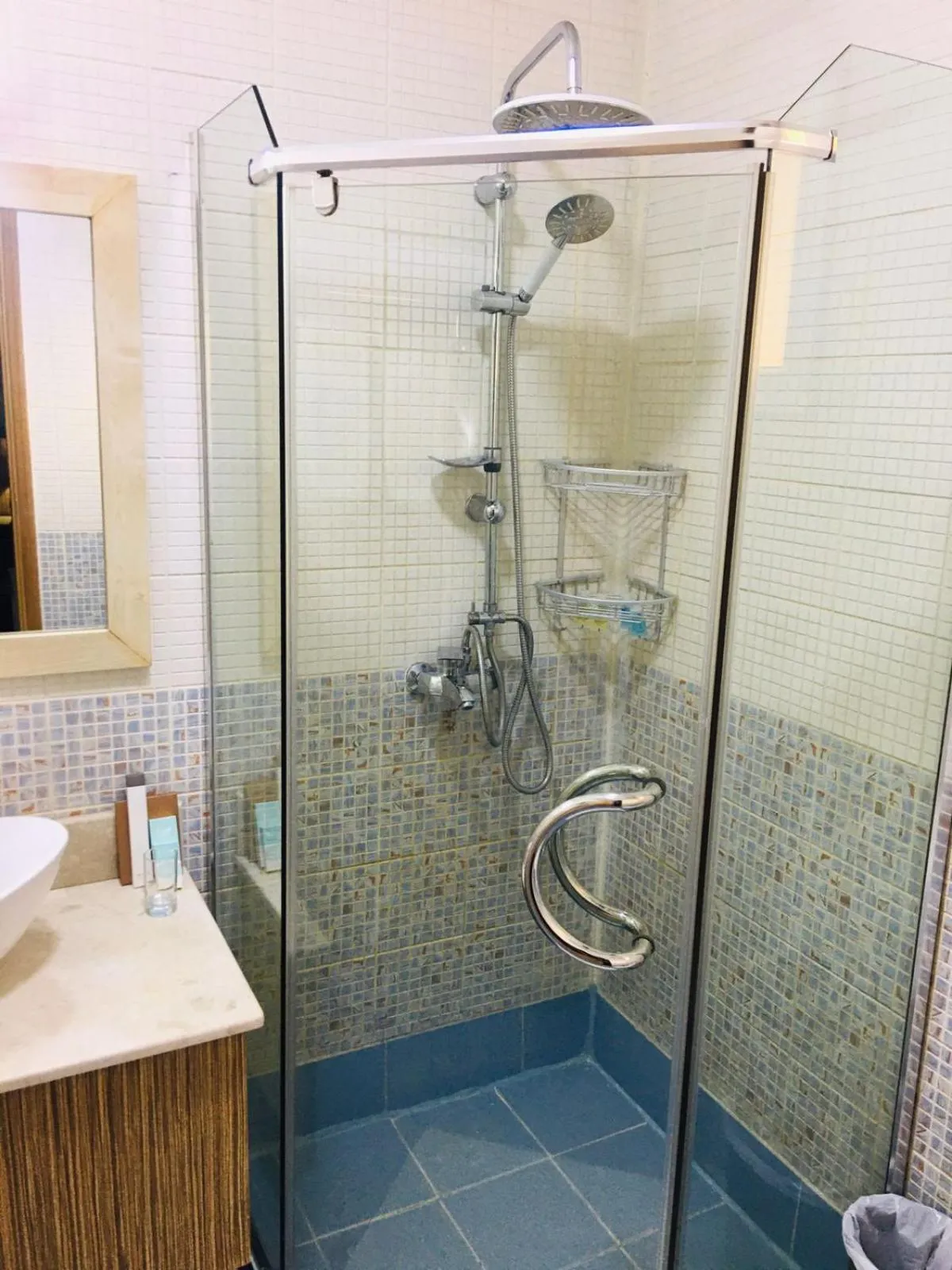 Shower in Palm Hotel