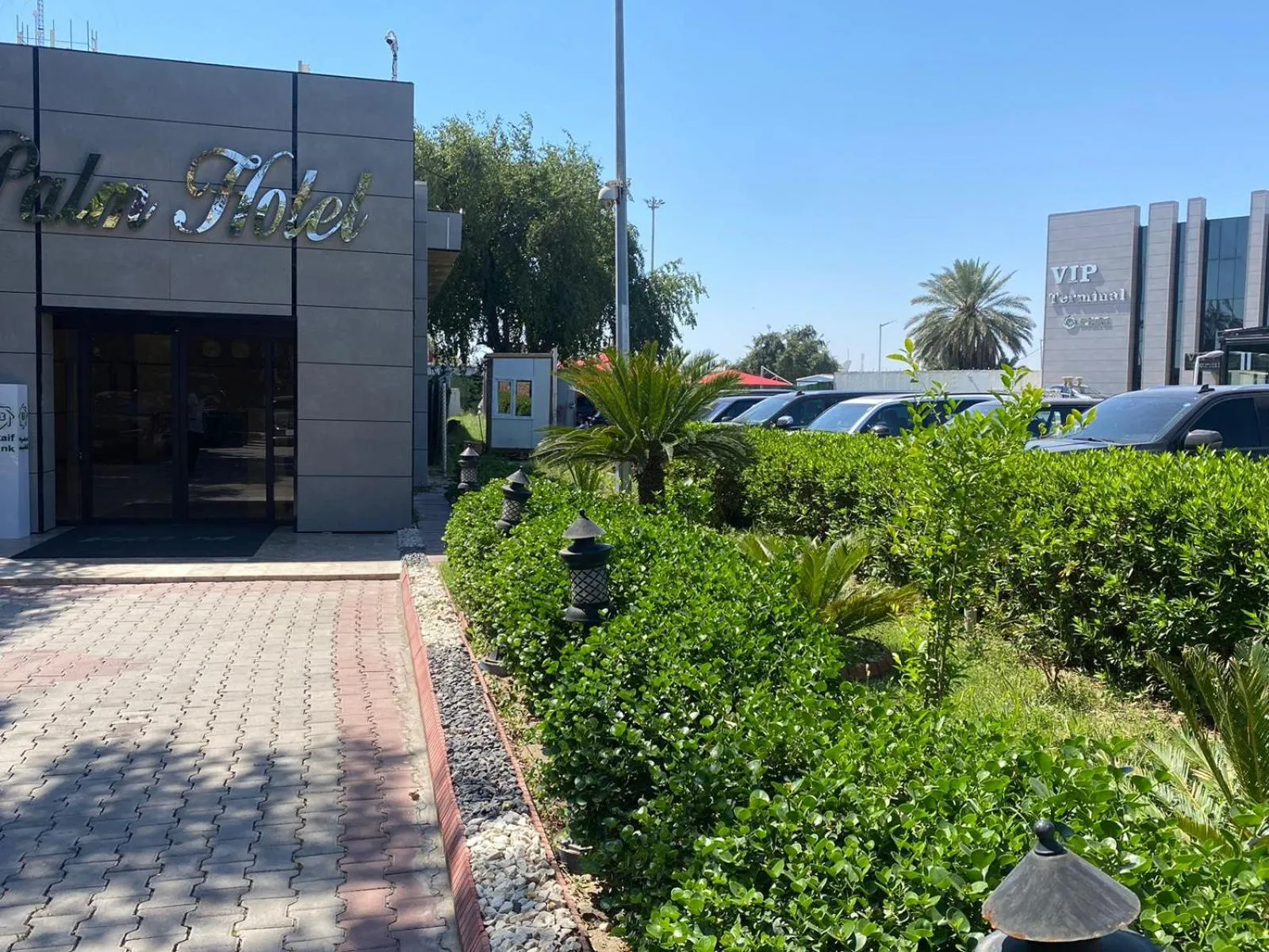 Property building in Palm Hotel