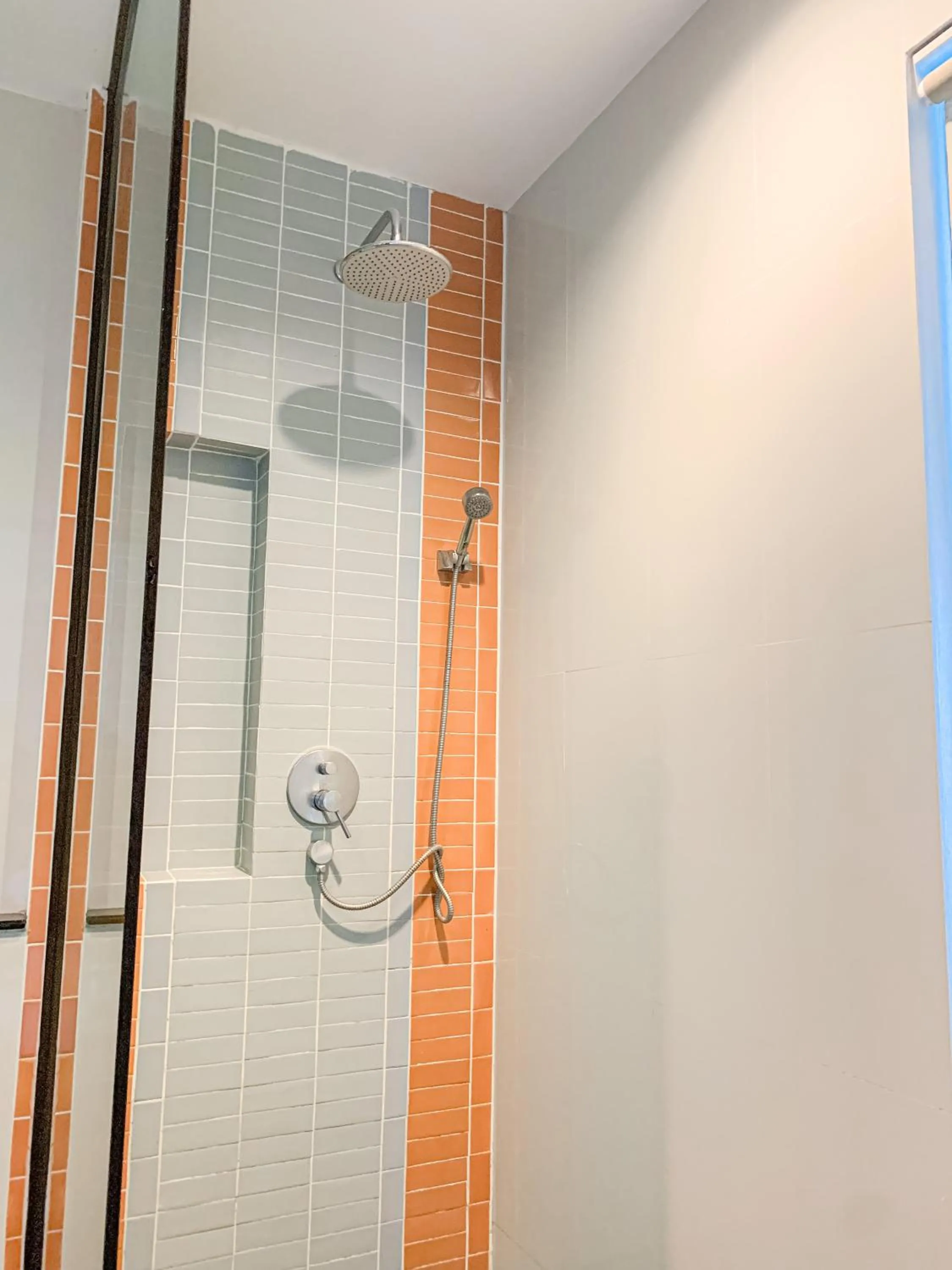 Shower in The River Hotel